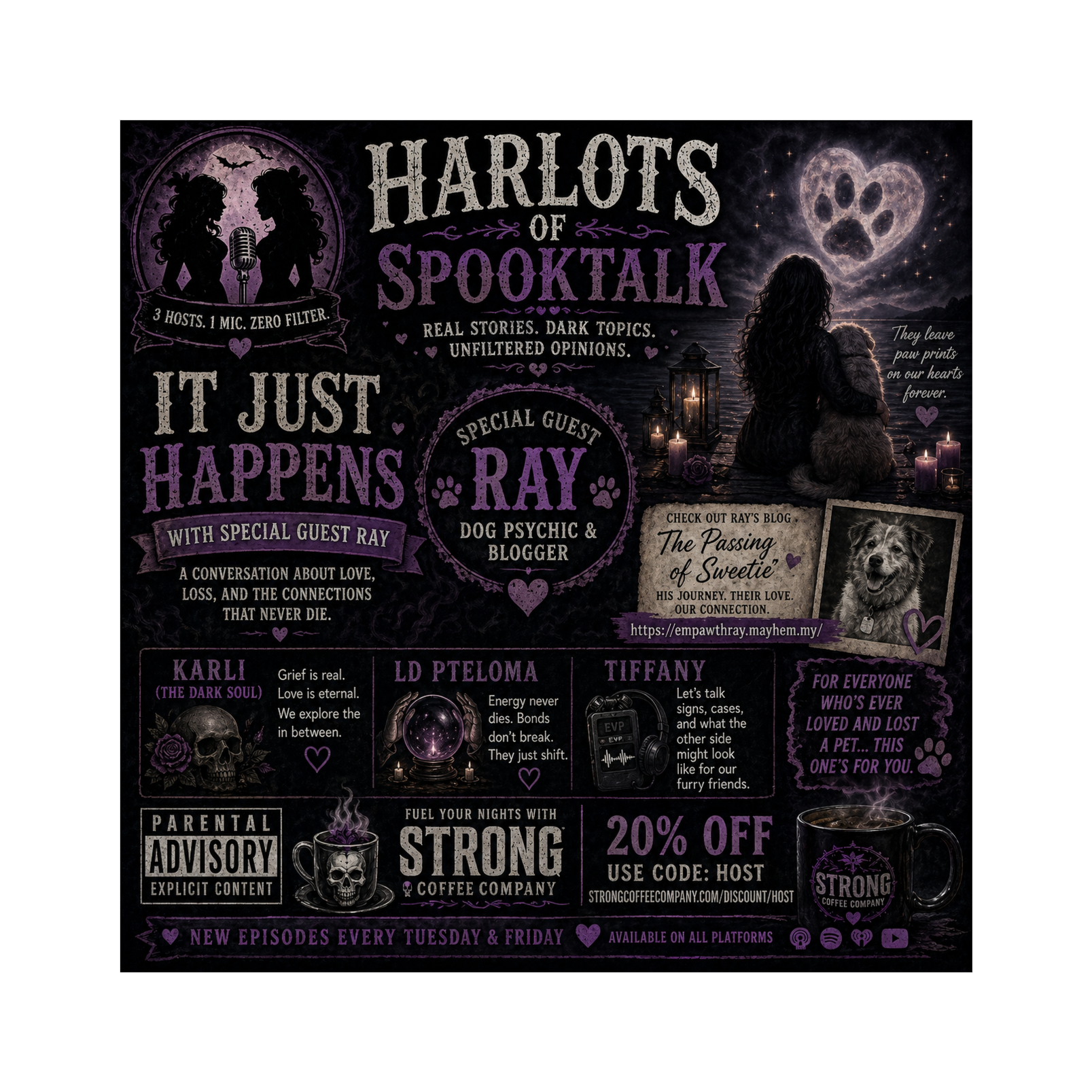 IT JUST HAPPENS (WITH SPECIAL GUEST RAY Dog Psychic) episode artwork