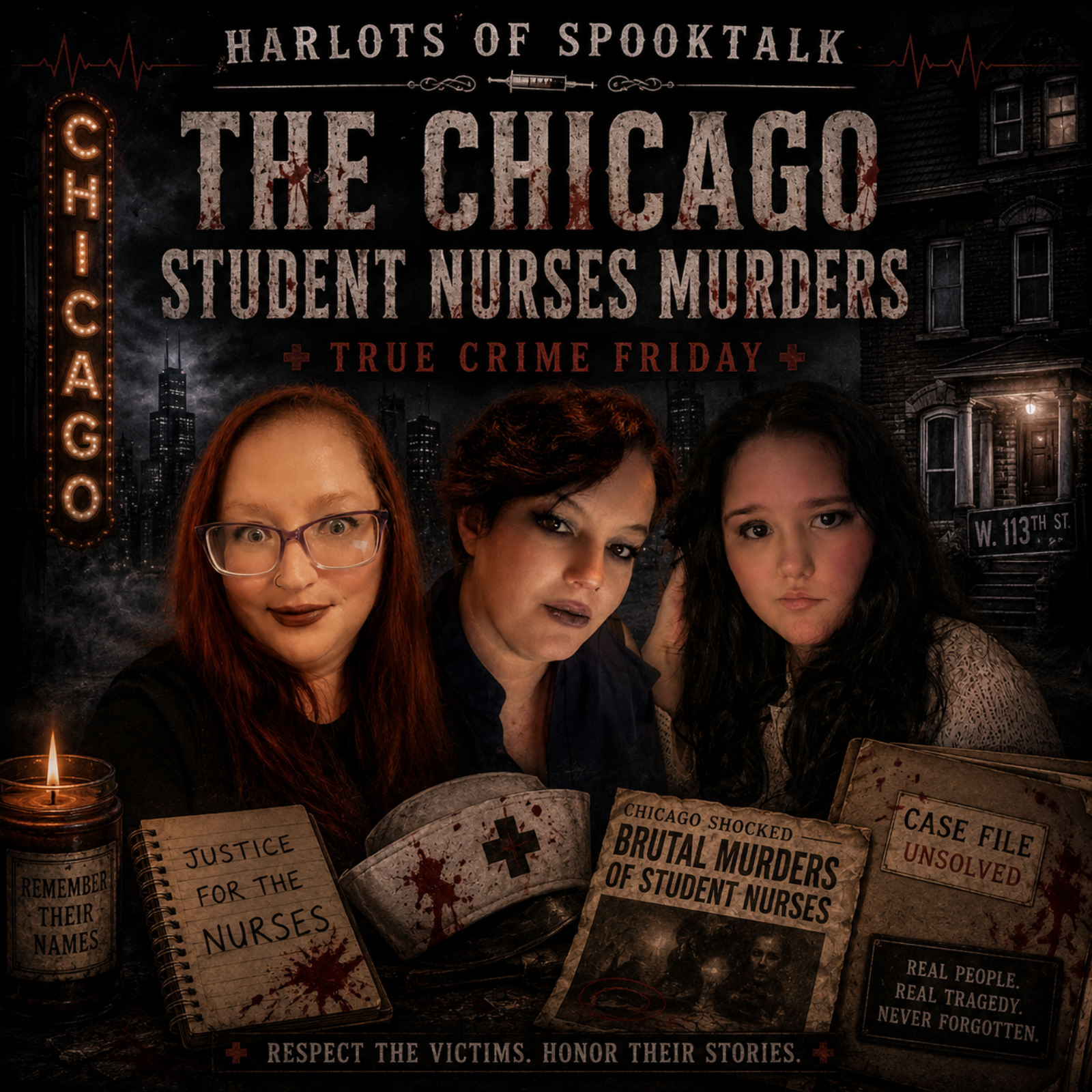 The Chicago Student Nurses Murders. 🖤 episode artwork