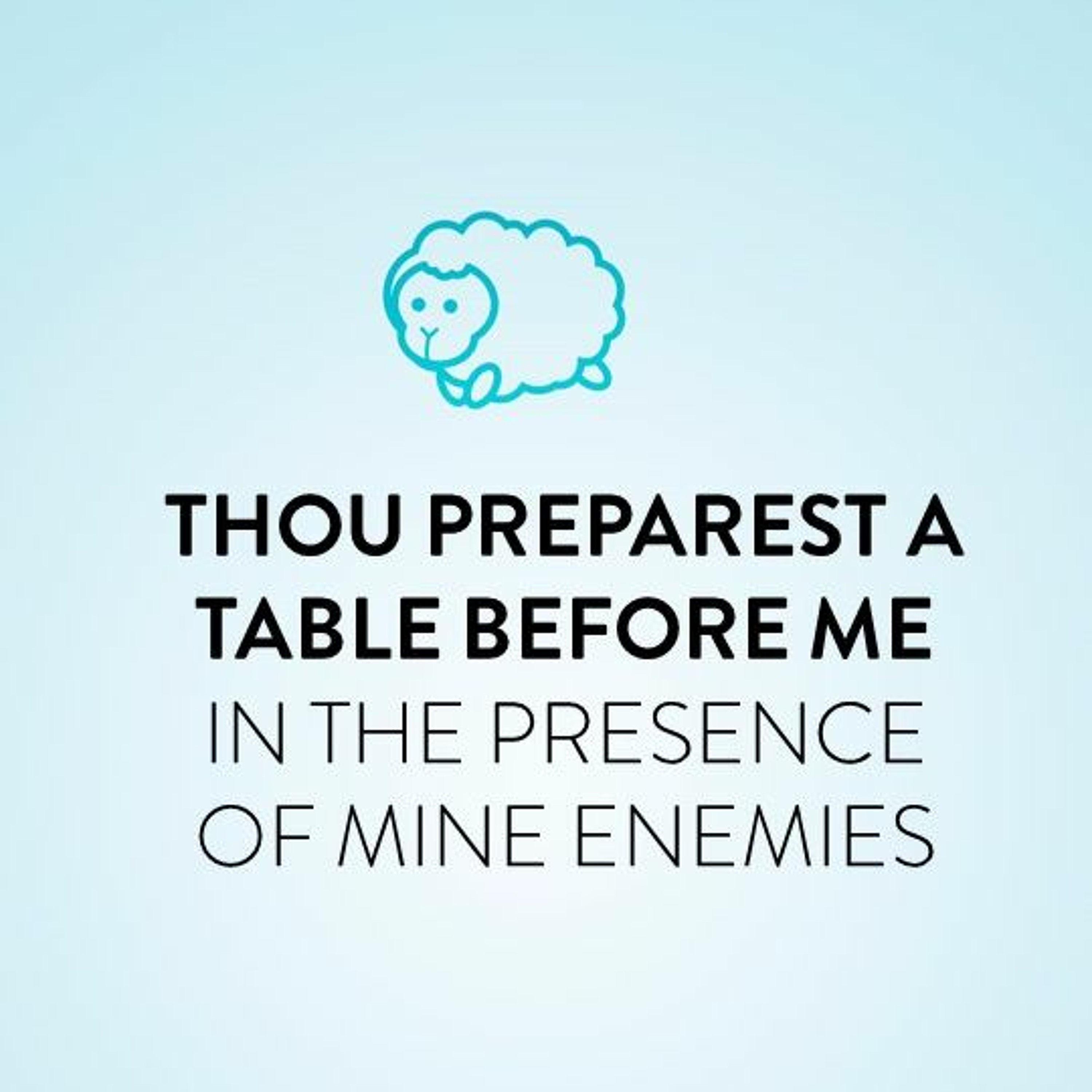 Thou Preparest a Table Before Me in the Presence of Mine Enemies episode artwork