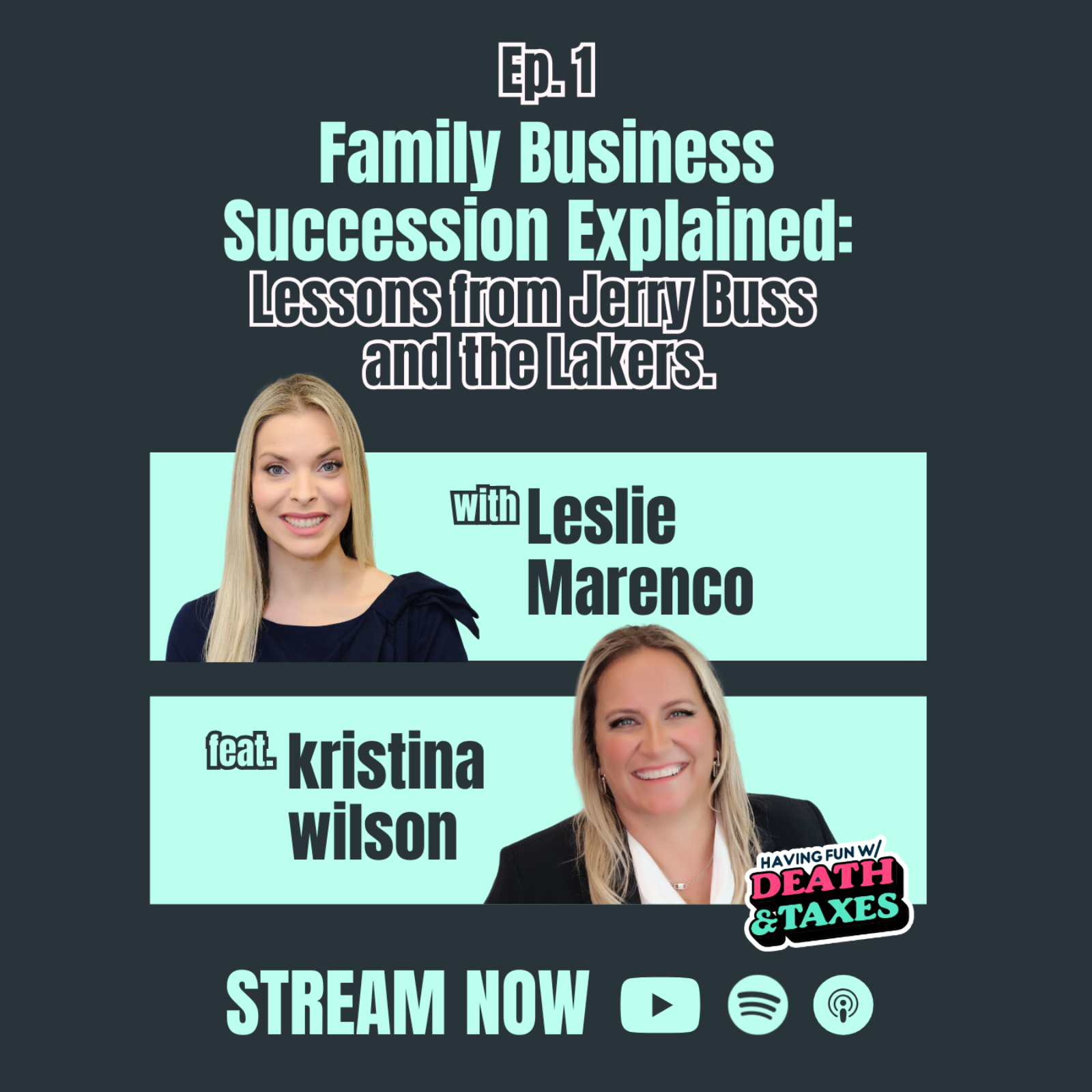Episode 01: Family Business Succession Explained: Lessons from Jerry Buss and the Lakers episode artwork