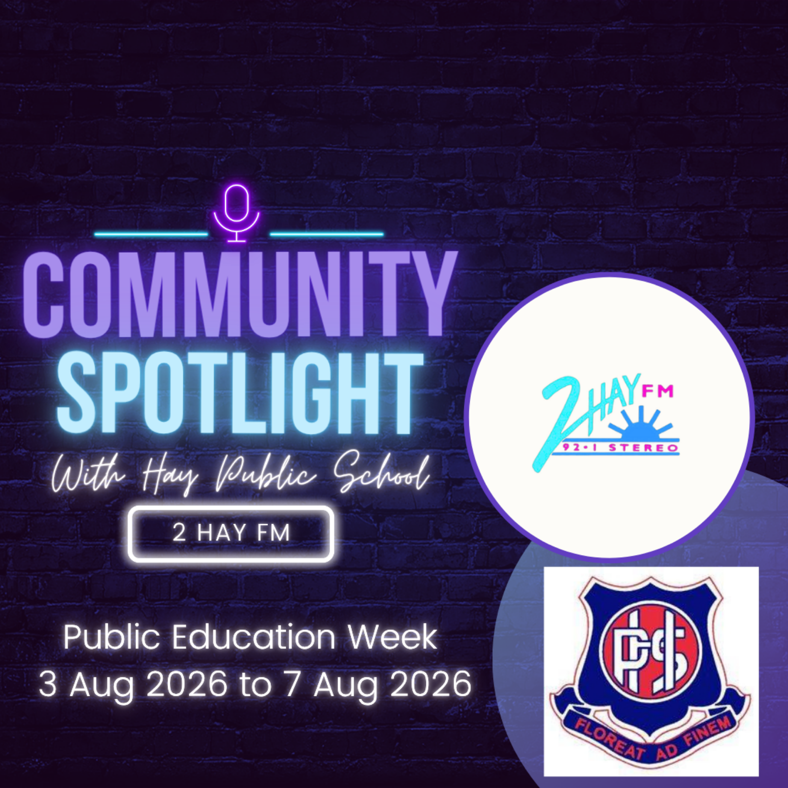 Hay Public School Education Week 2026 episode artwork