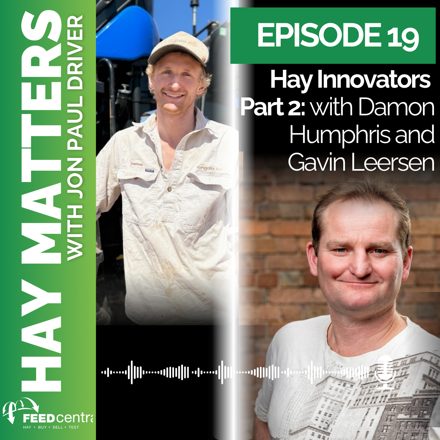 Hay Innovators  Part 2: with Damon Humphris and Gavin Leersen