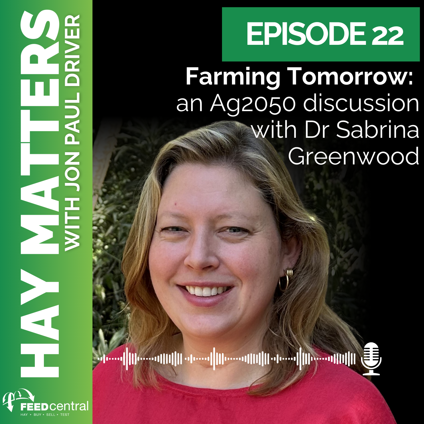 Farming Tomorrow:  an Ag2050 discussion with Dr Sabrina Greenwood