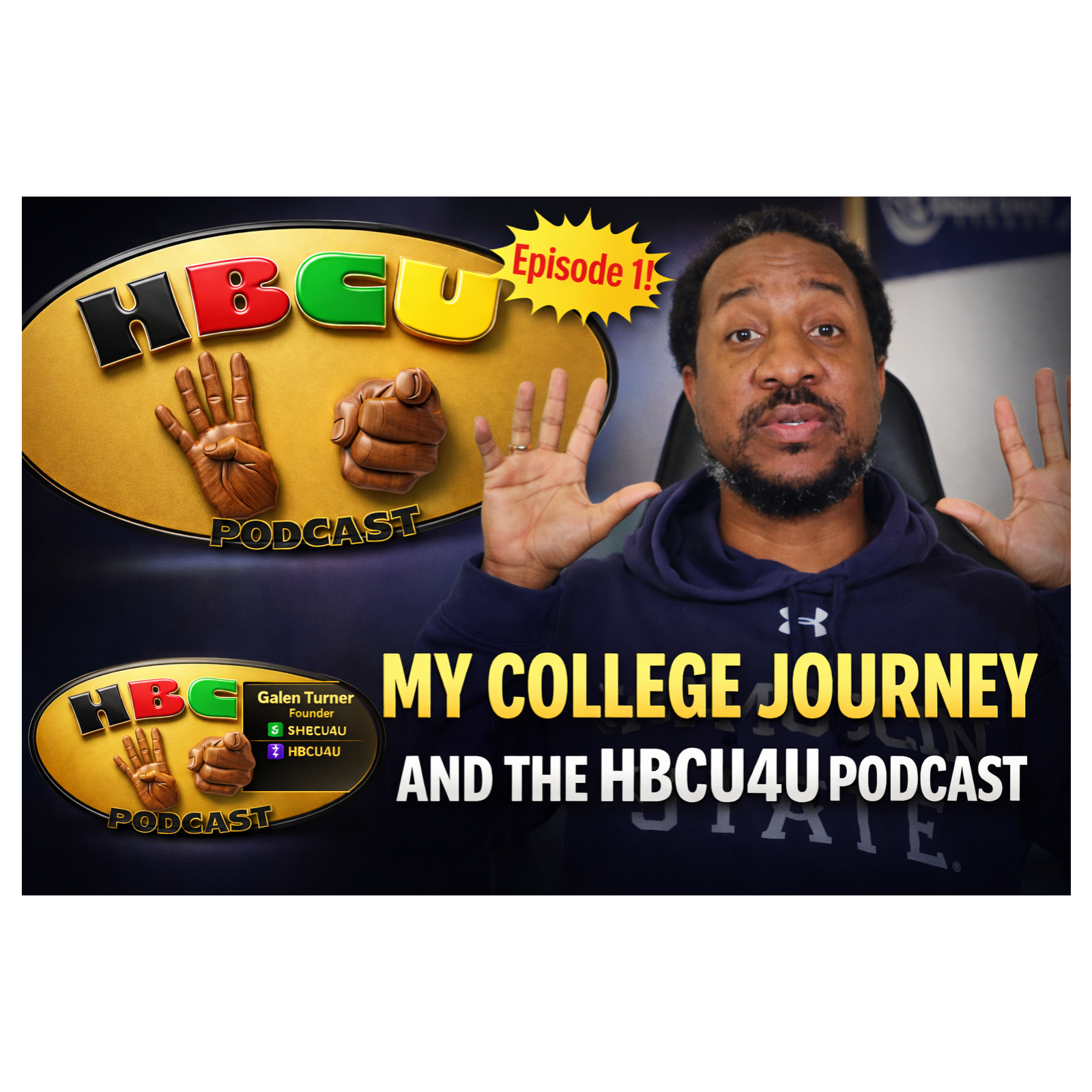 HBCU4U Podcast Introduction episode artwork