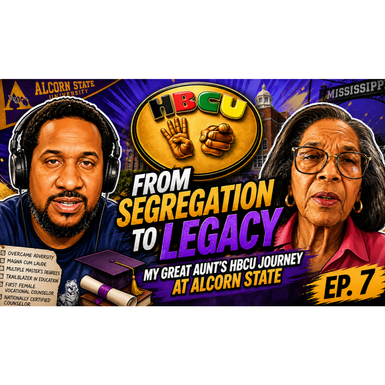 From Segregation to Legacy: My Great Aunt’s HBCU Journey episode artwork