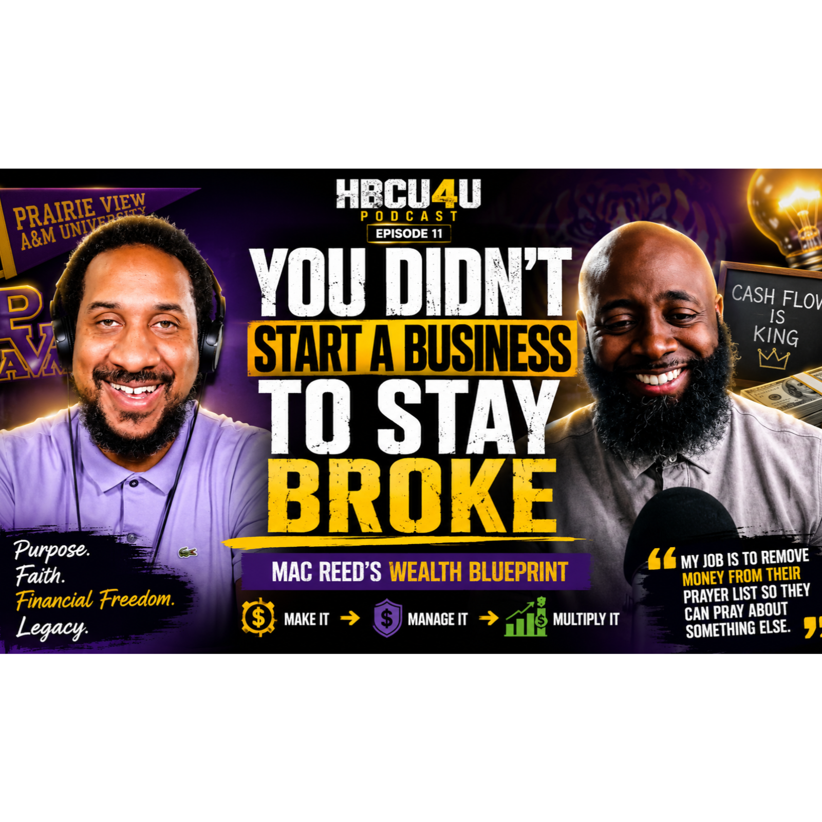 You Didn’t Start a Business to Stay Broke | Mac Reed’s Wealth Blueprint episode artwork