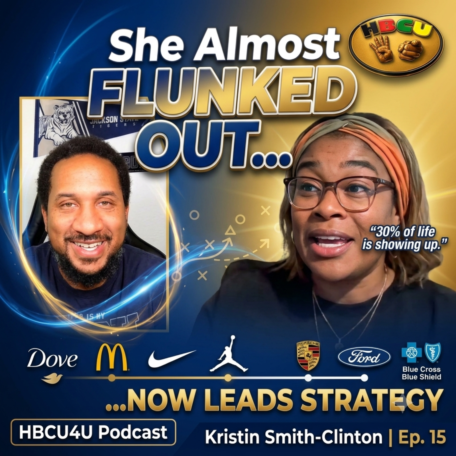 She Almost Flunked Out... Now Leads Strategy | Kristin Smith-Clinton episode artwork
