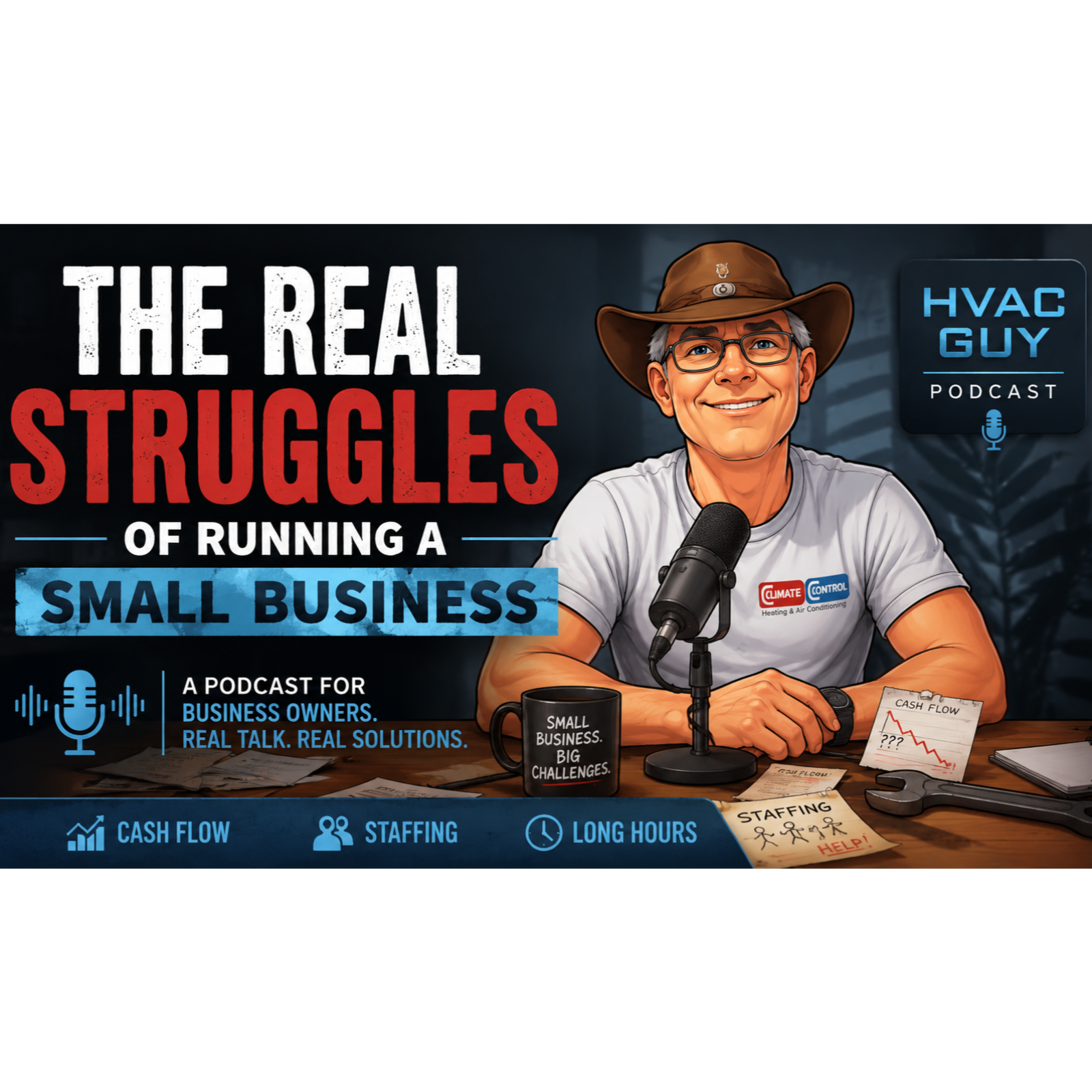 HVAC GUY and Carlos Talking About The Real Struggles of Running A Small Business