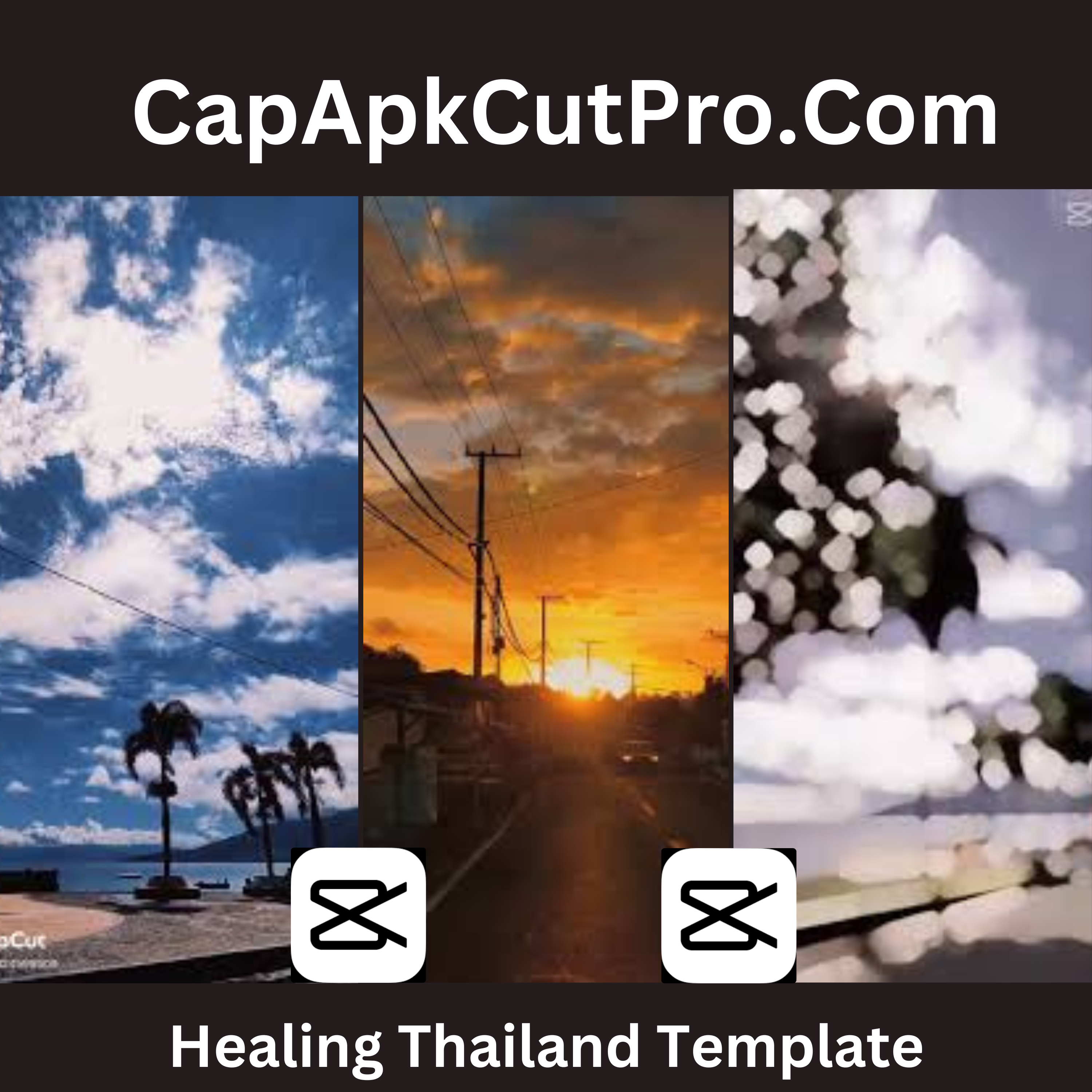 Healing Thailand CapCut Template