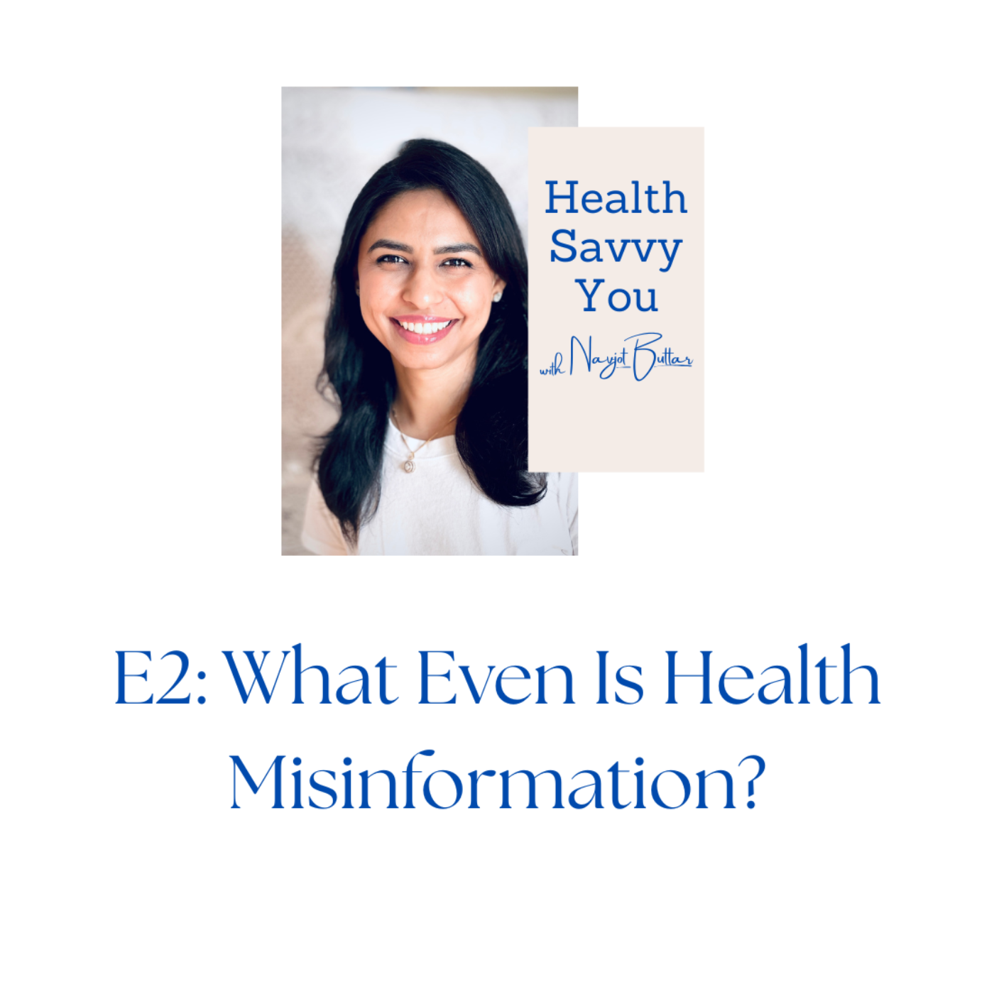 E2: What Even Is Health Misinformation? episode artwork