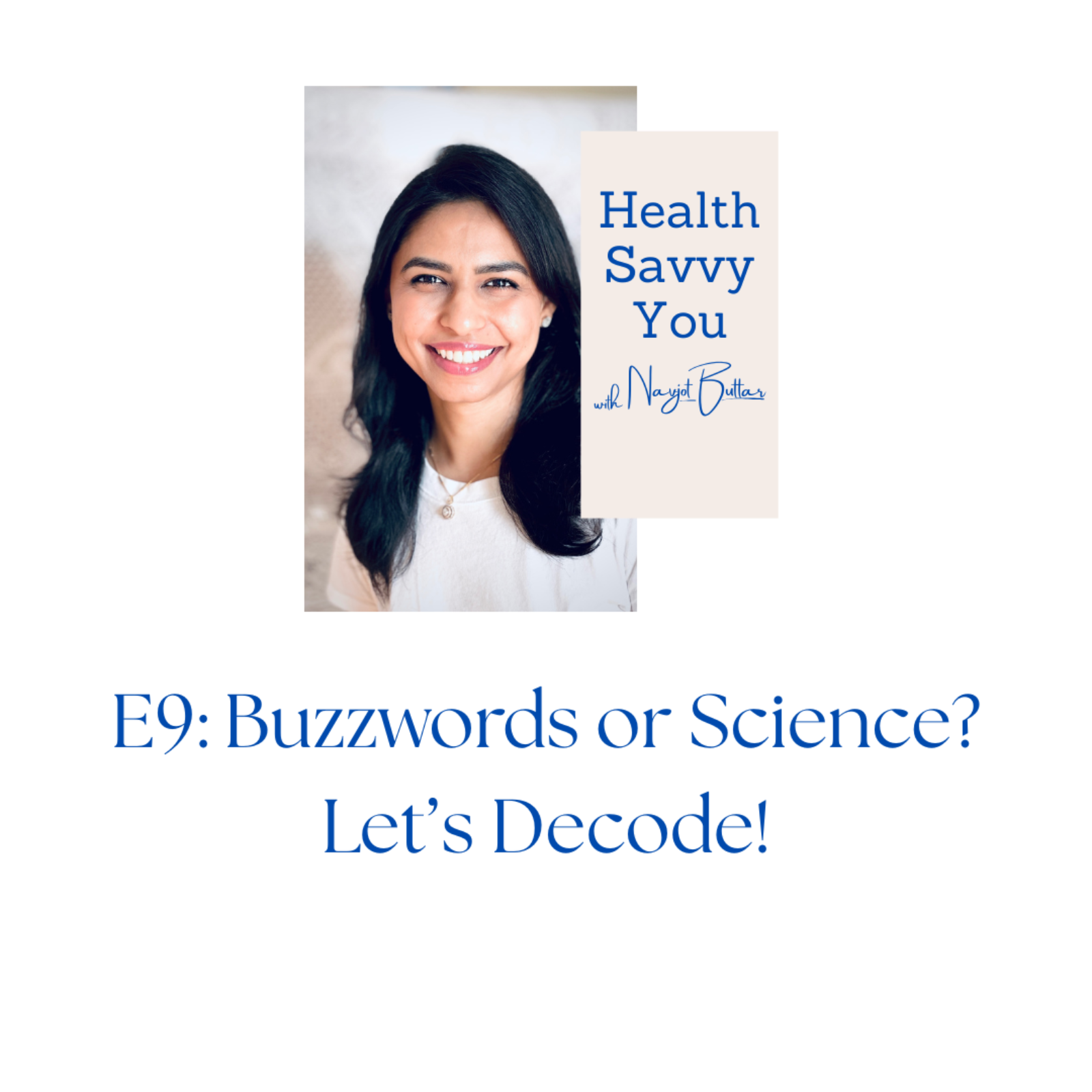 Buzzwords or Science? Let's Decode! episode artwork