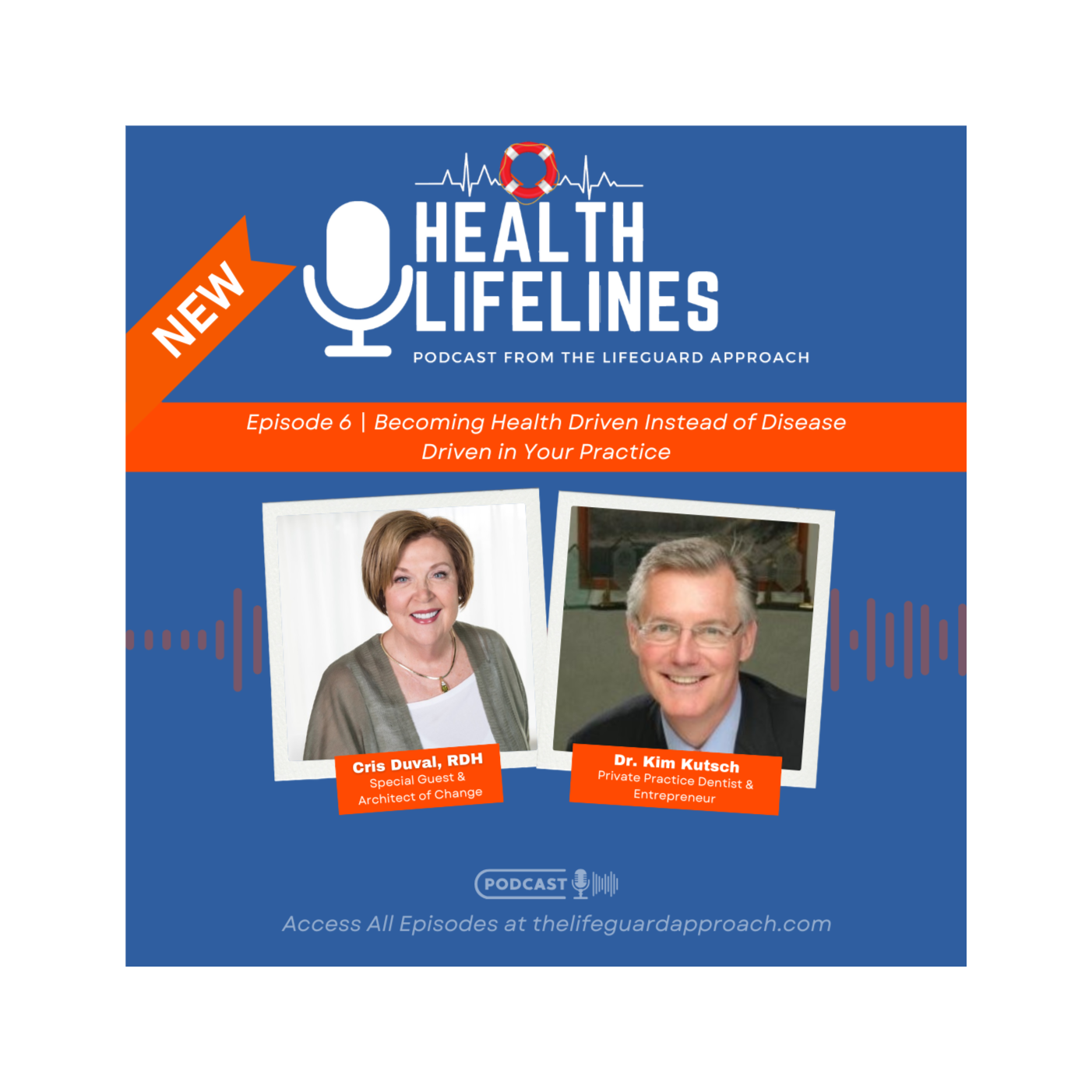 S1:E6 – Dr. Kim Kutsch: Becoming Health Drive in Your Practice
