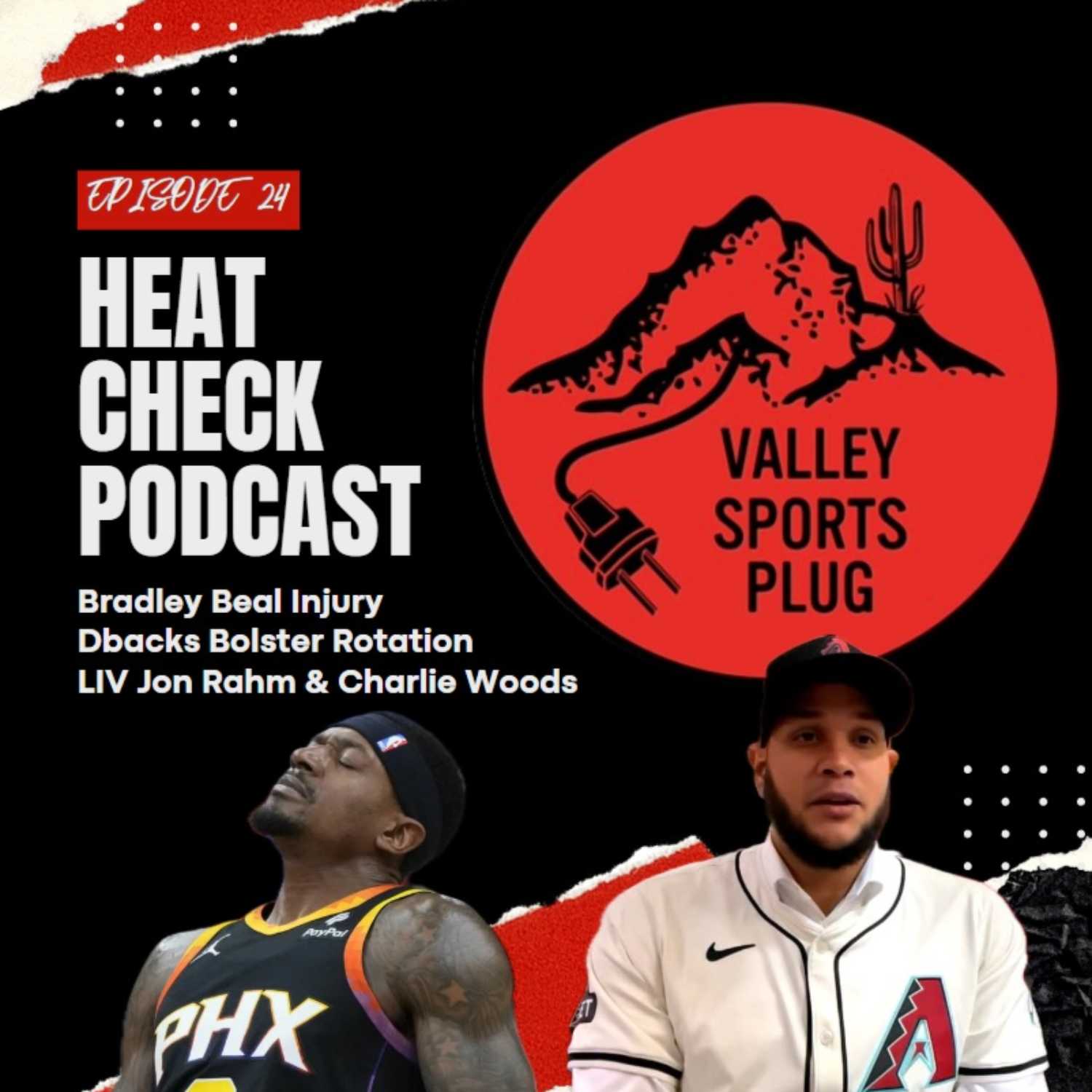 Heat Check Podcast E24 - Bradley Beal Blues, Dbacks Making Moves AGAIN & Jon Rahm Joins LIV episode artwork