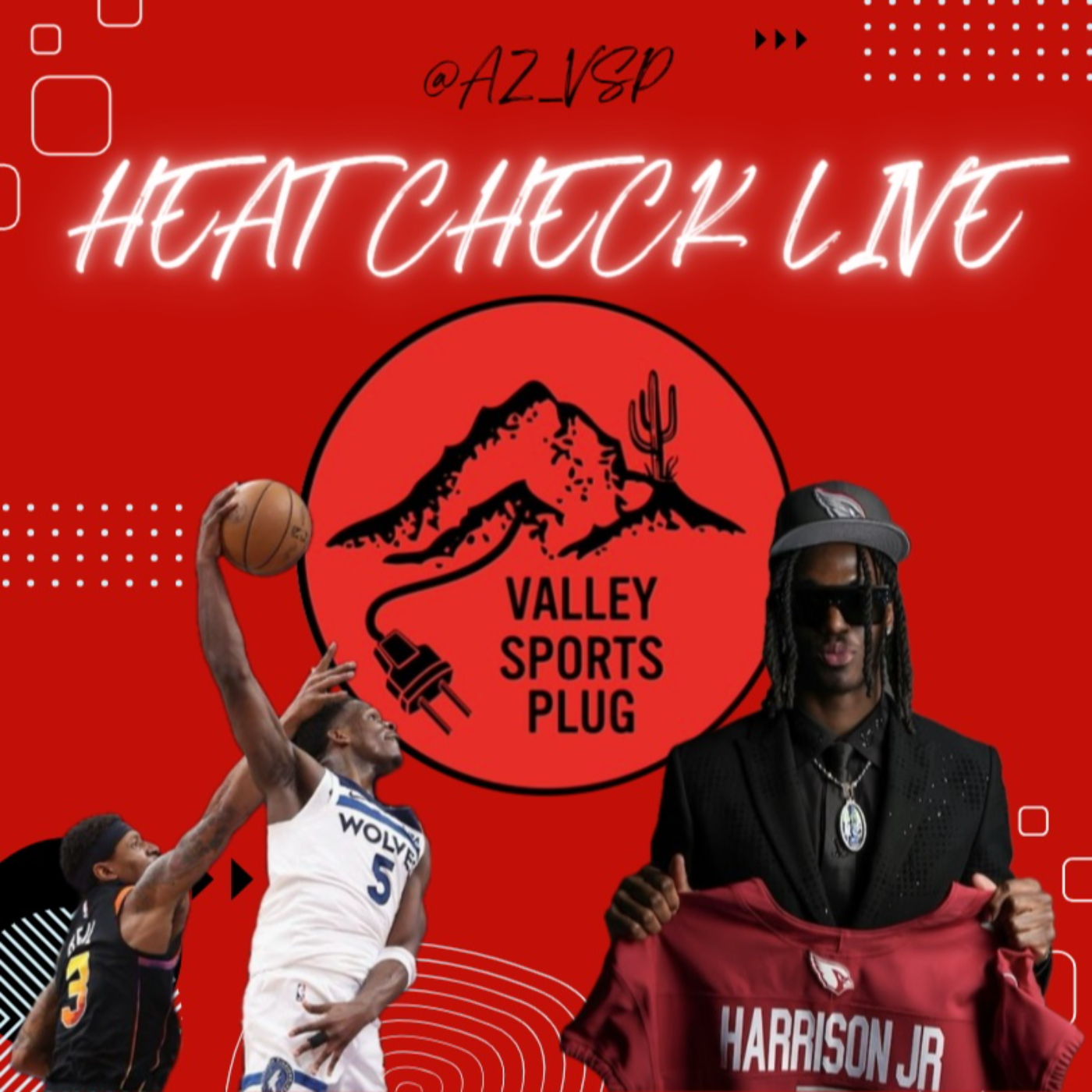 A Tumultuous Sweep & The Arizona Cardinals 2024 NFL Draft Recap - Heat Check LIVE 4/30/2024 episode artwork