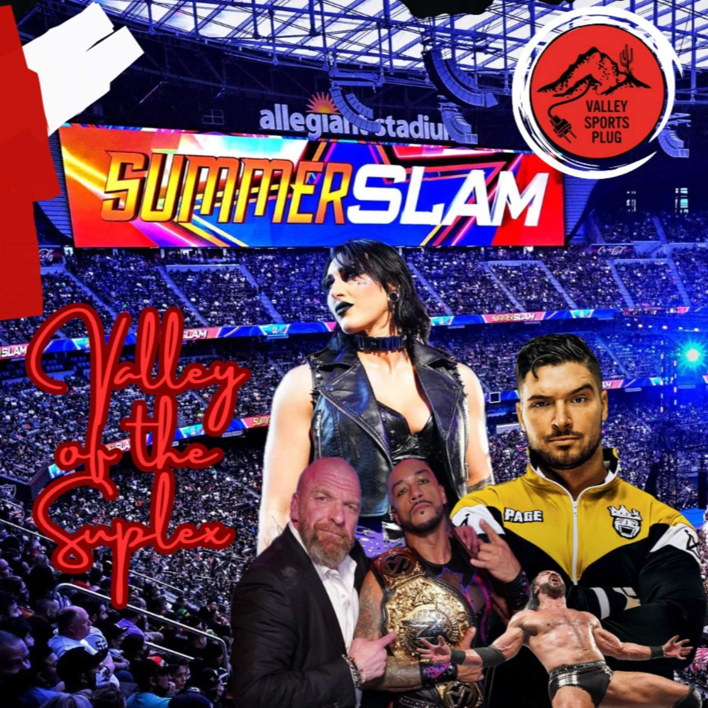 Valley of the Suplex Podcast E1 - Money in the Bank Recap, SummerSlam Preview, Ethan Page & AEW in Trouble episode artwork