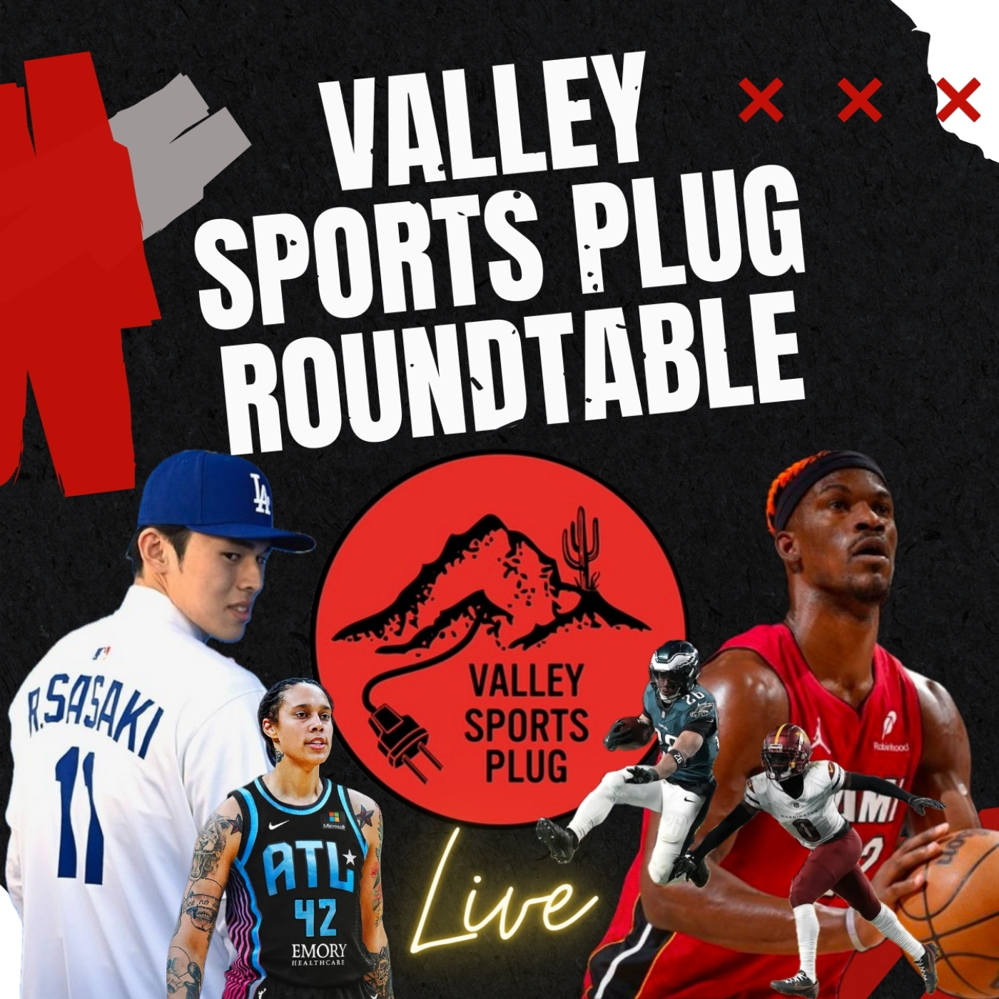 Jimmy Butler Saga Continues, MLB Salary Cap & Ban The Tush Push? 🗡️ VSP Roundtable LIVE 1/28/2025 episode artwork