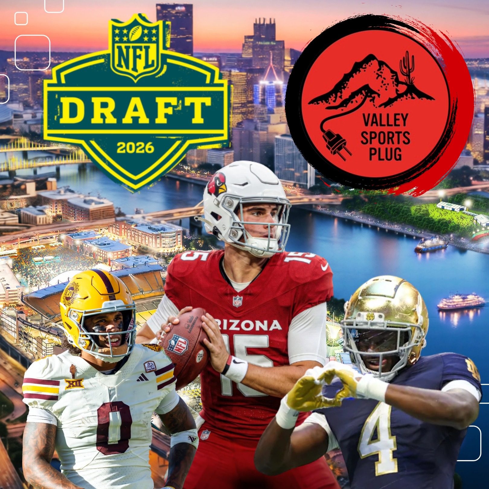 2026 NFL Draft Power Hour 🏈 LOVE & SIMPSON To Arizona? episode artwork