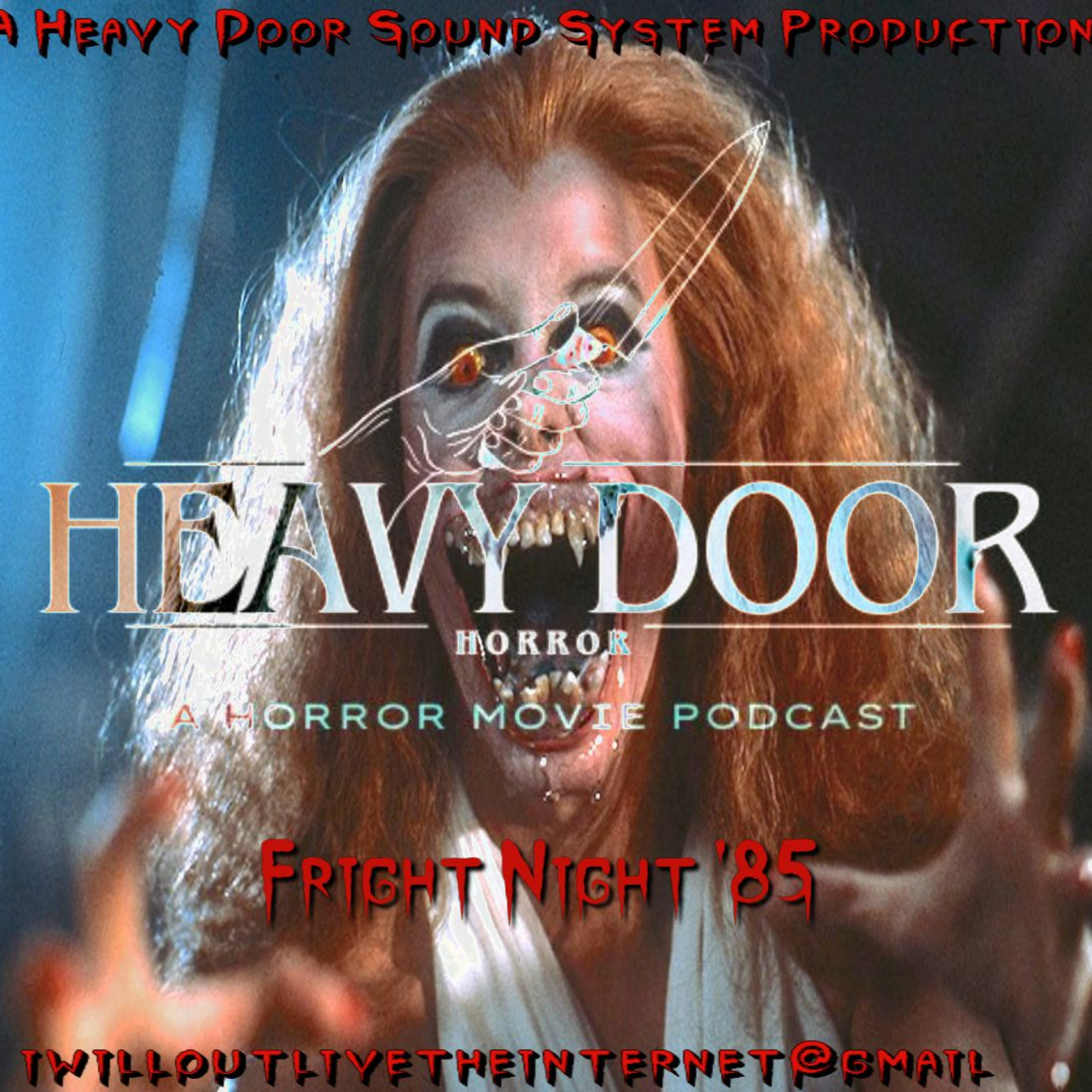 Heavy Door Horror Podcast EP26 Fright Night '85 episode artwork