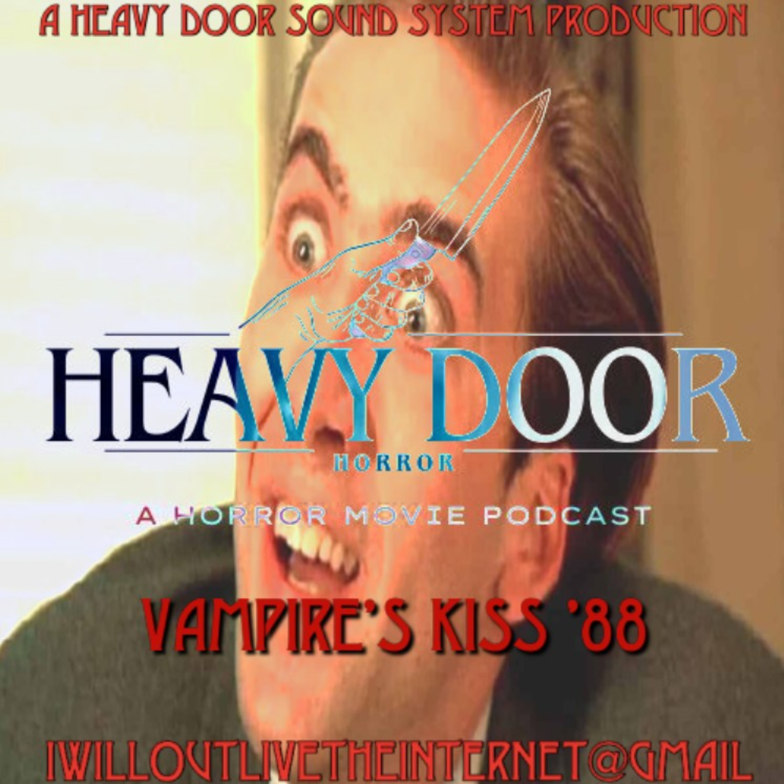 Heavy Door Horror Podcast Vampire's Kiss '88 episode artwork