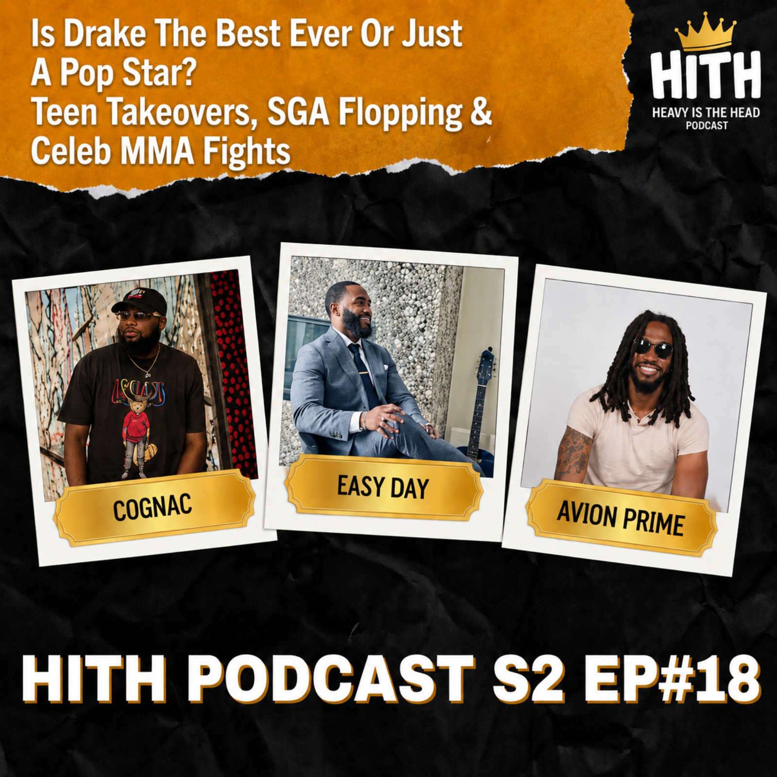 #HITH Is Drake The Best Ever Or Just A Pop Star? 🎤 Teen Takeovers, SGA Flopping & Celeb MMA Fights episode artwork