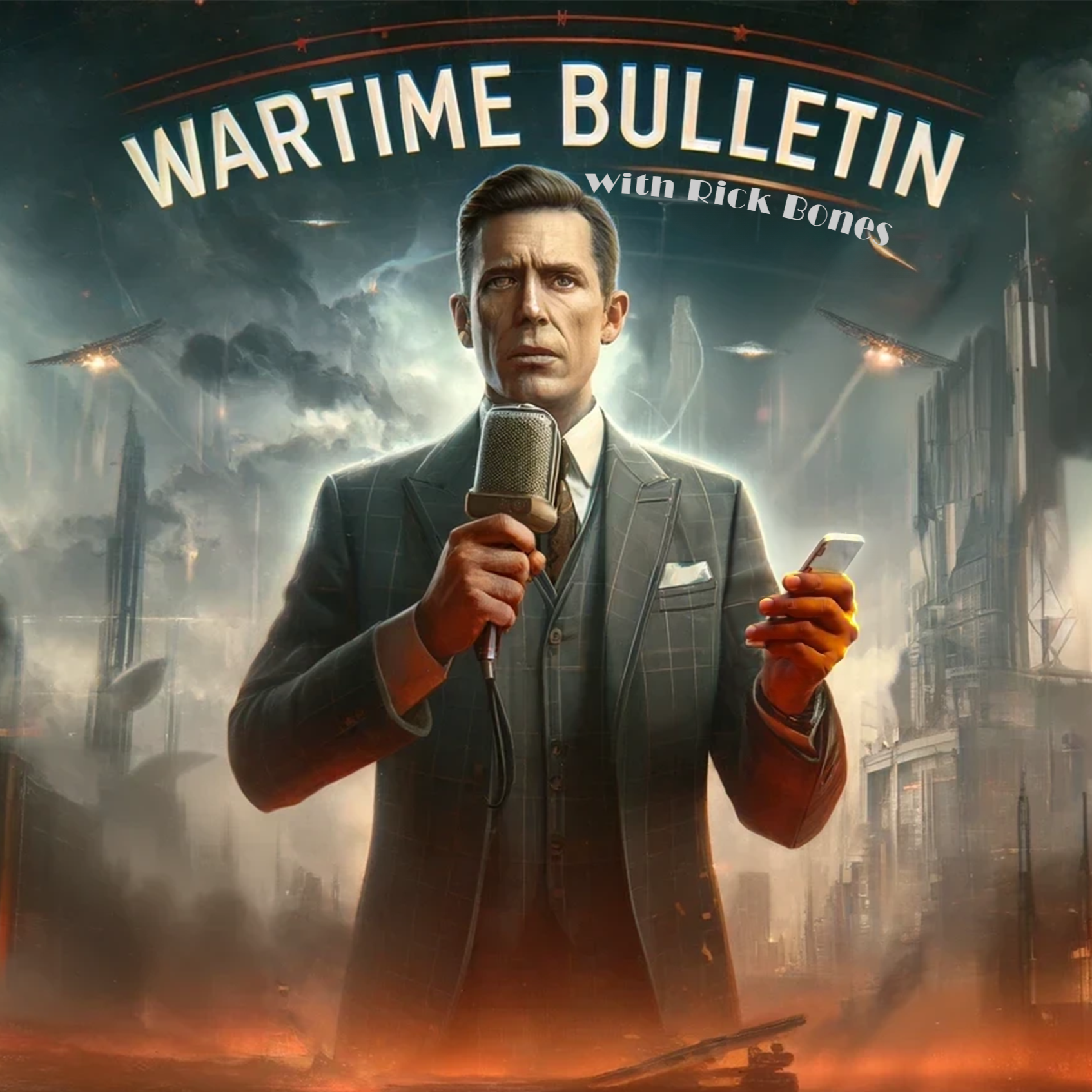 Last episode of Season 1, Wartime Bulletin episode artwork