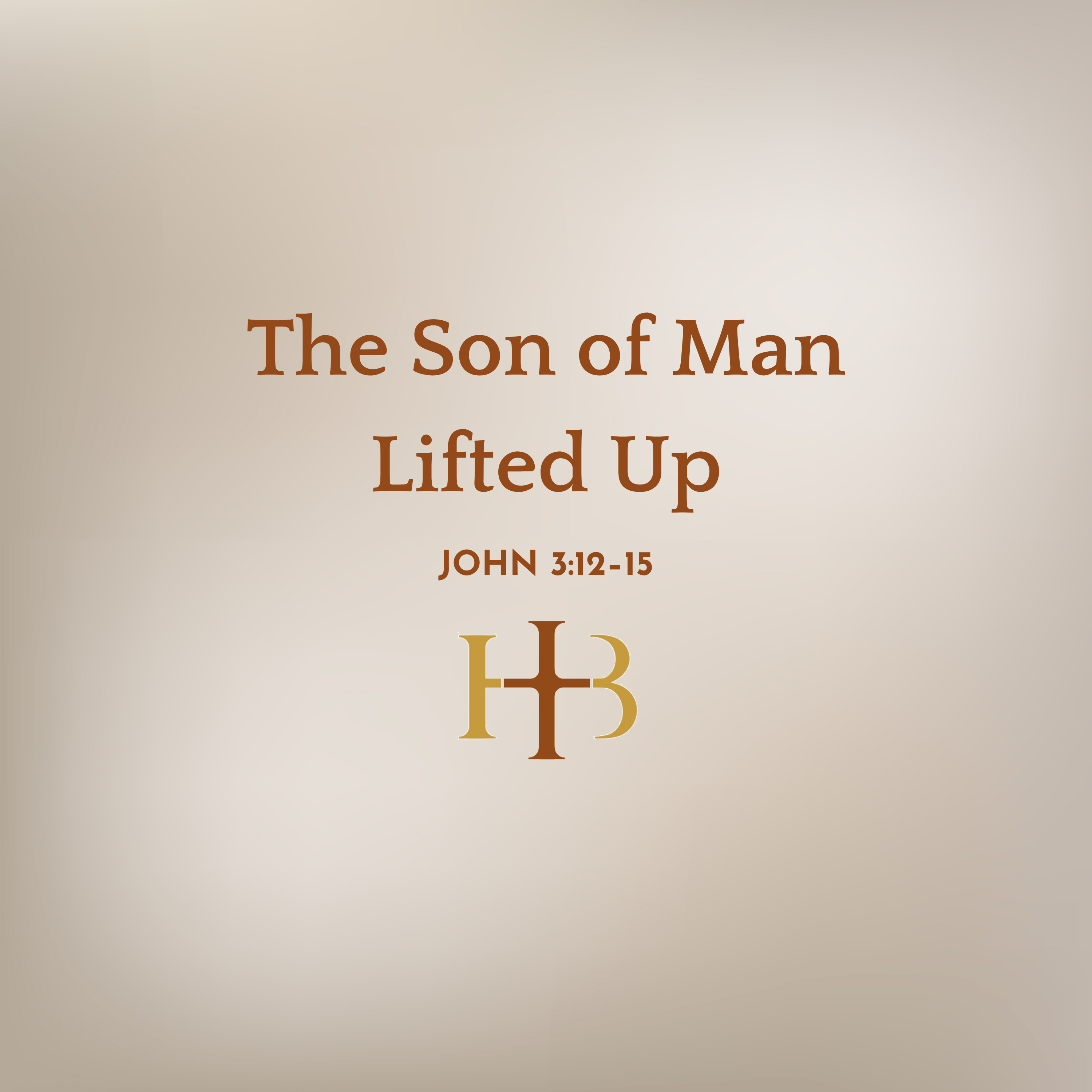 The Son of Man Lifted Up | John 3:11–15 episode artwork