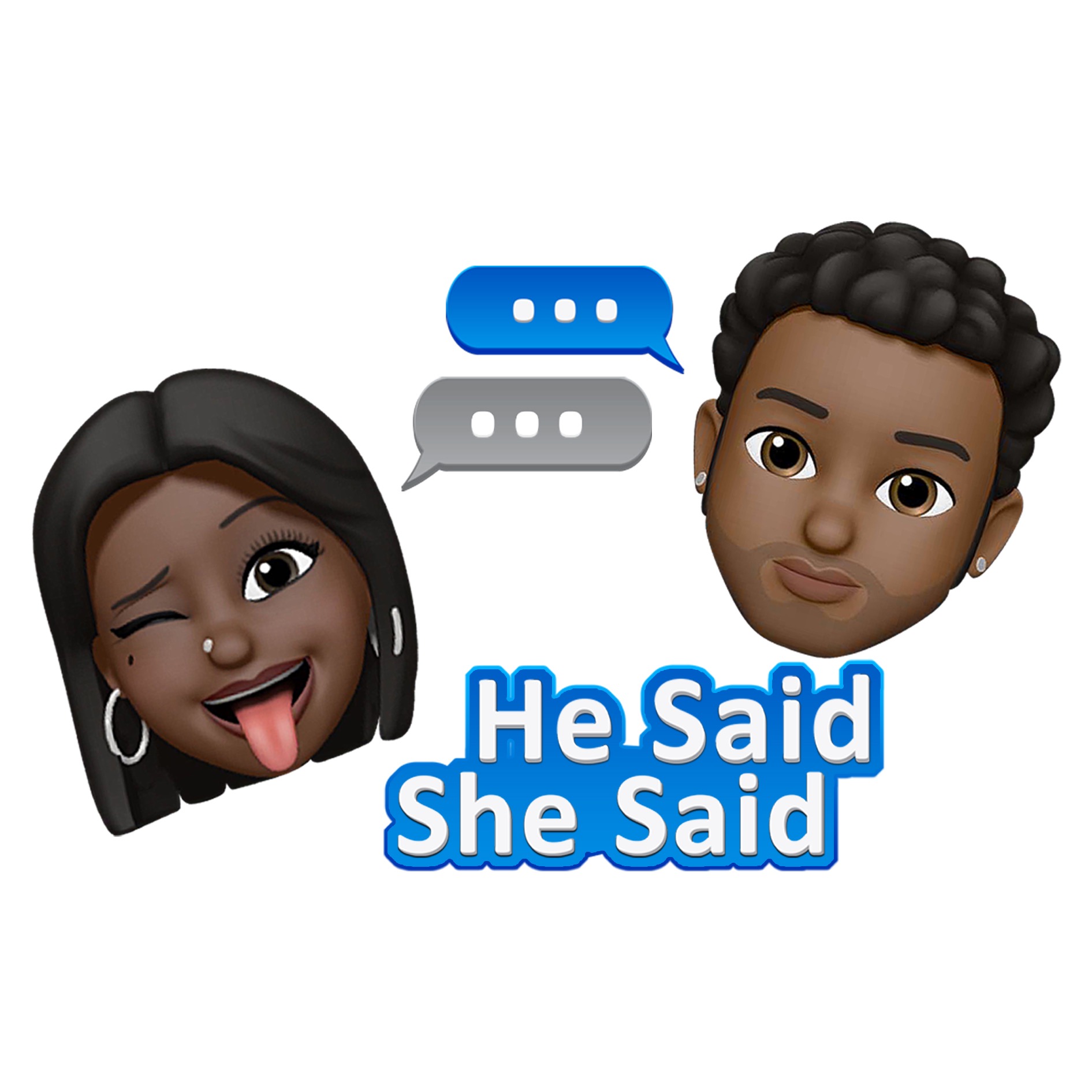 He Said, She Said podcast artwork