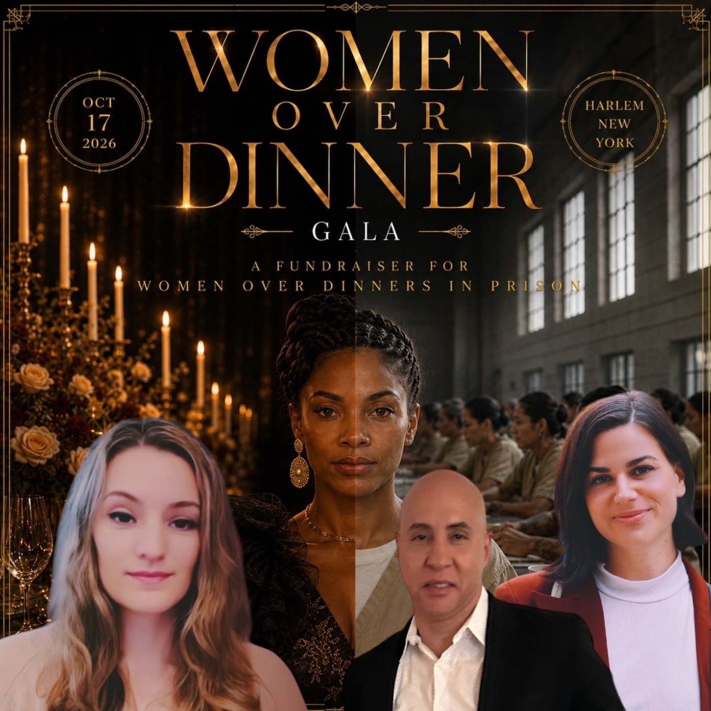 Aubrey Fuller & Sofia Teplitzky- "Women Over Dinner." episode artwork
