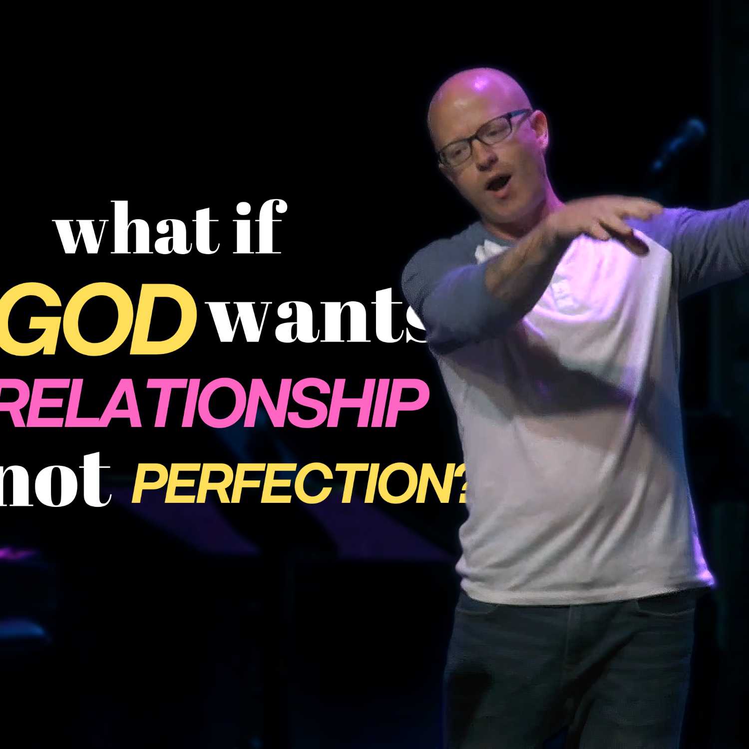 "He wants RELATIONSHIP not PERFECTION" | Pastor Aaron Sterling