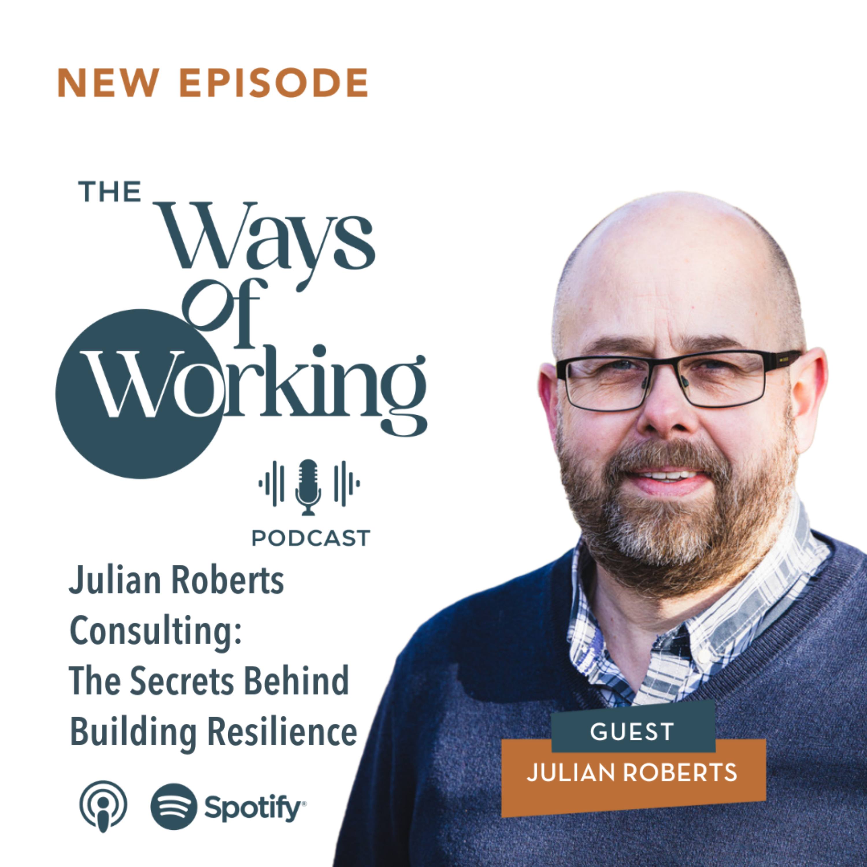 Artwork for Episode 15: Julian Roberts Consulting - The Secrets Behind Building Resilience with Julian Roberts