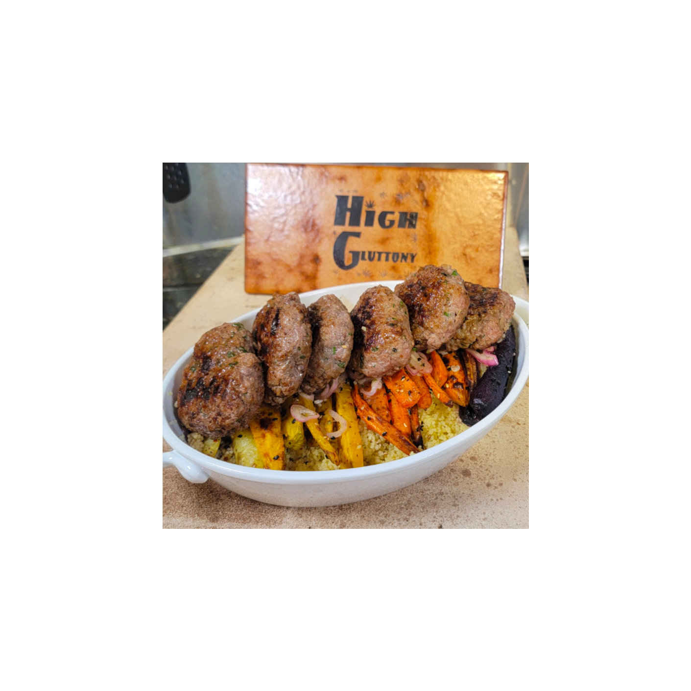 EPISODE 116:  Cous Cous with Sesame-Roasted Carrots and Feta 