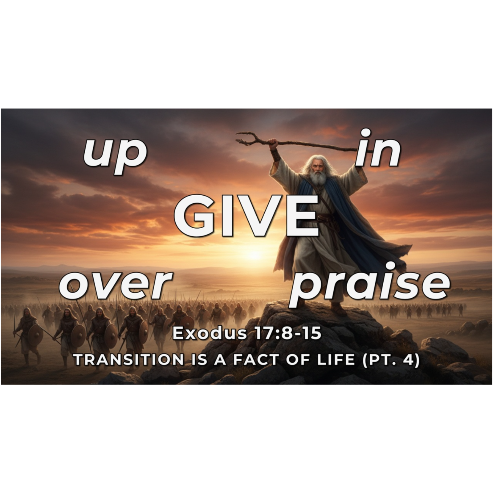 Give Up, Give In, Give Over, Give Praise- Feb 8, 2026 episode artwork