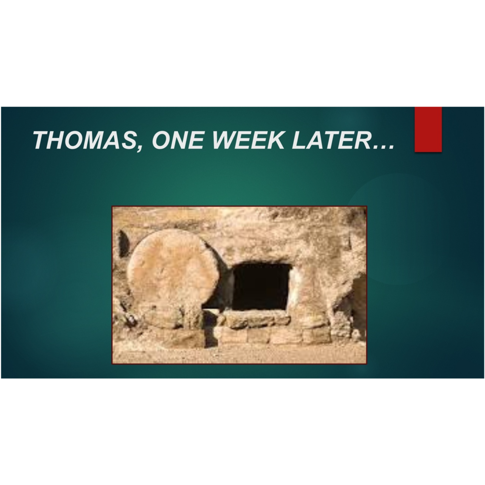 Thomas, One Week Later- Apr 12, 2026 episode artwork