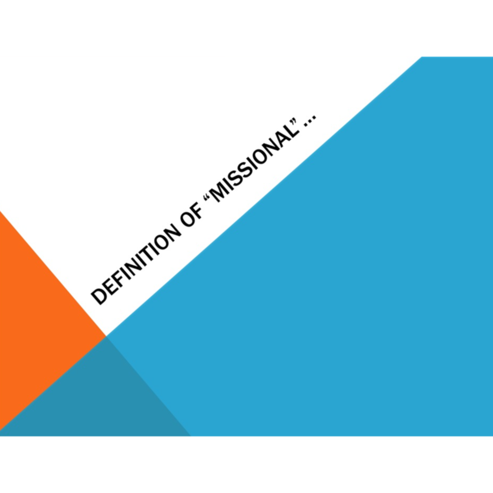 The Missional Church Part 1- Apr 19, 2026 episode artwork
