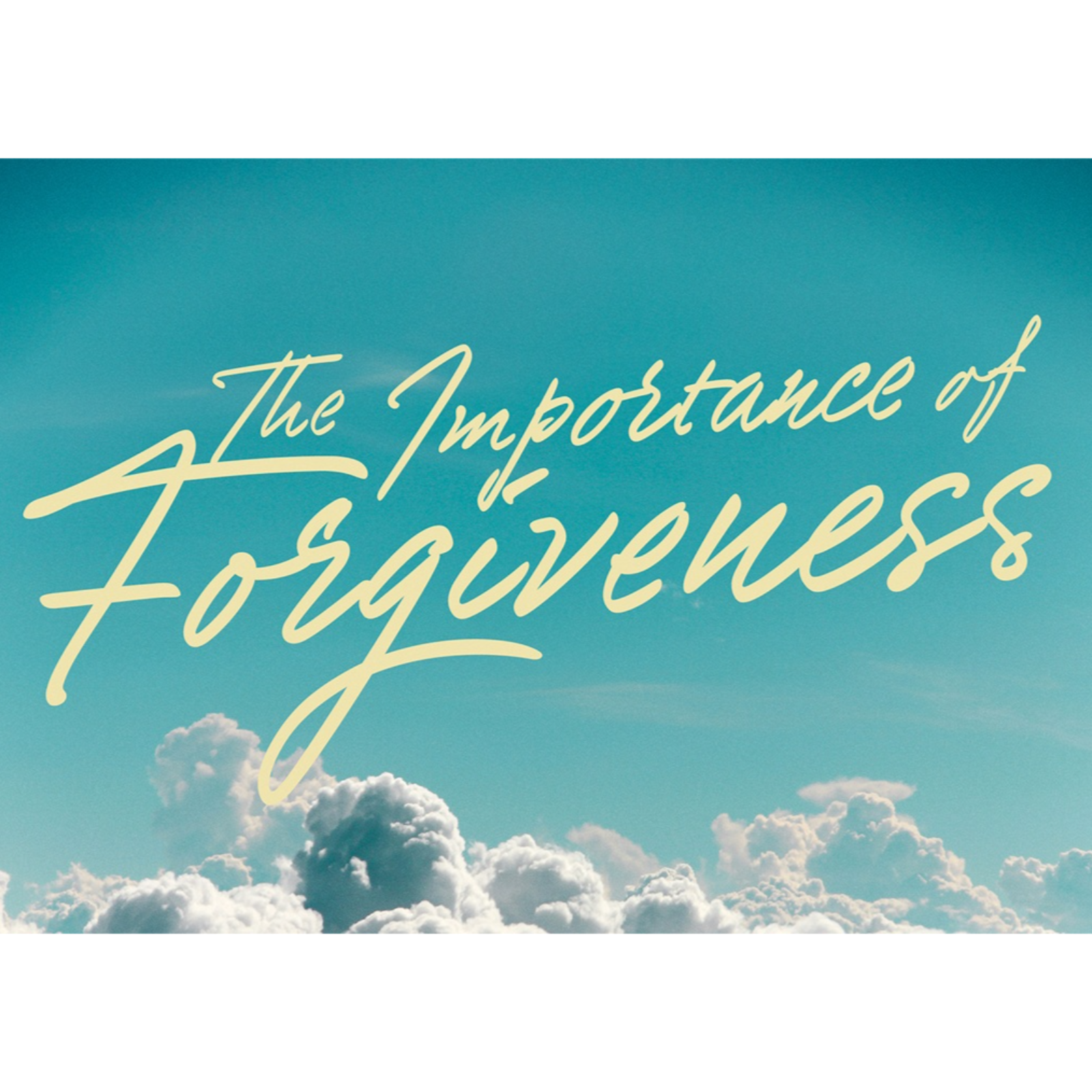 The Importance Of Forgiveness - May 24, 2026 episode artwork