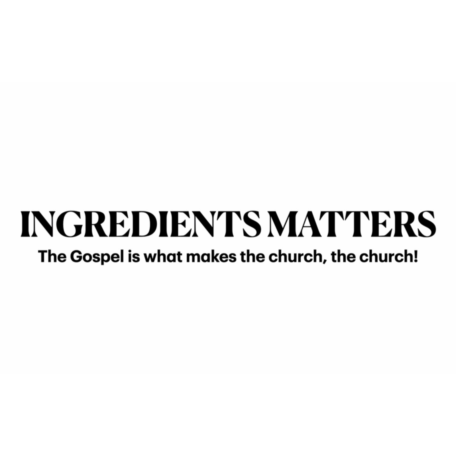 Ingredients Matters - June 7, 2026 episode artwork