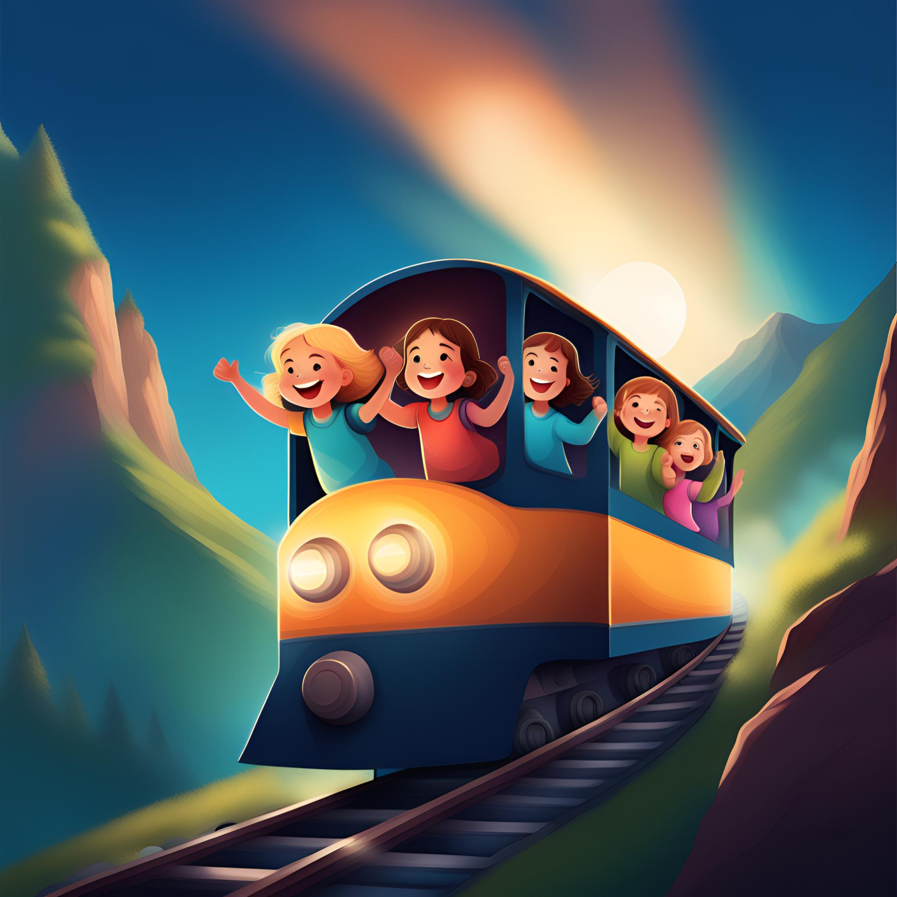 Le Train de la Rhune, l’Aventure de Julia et Clément