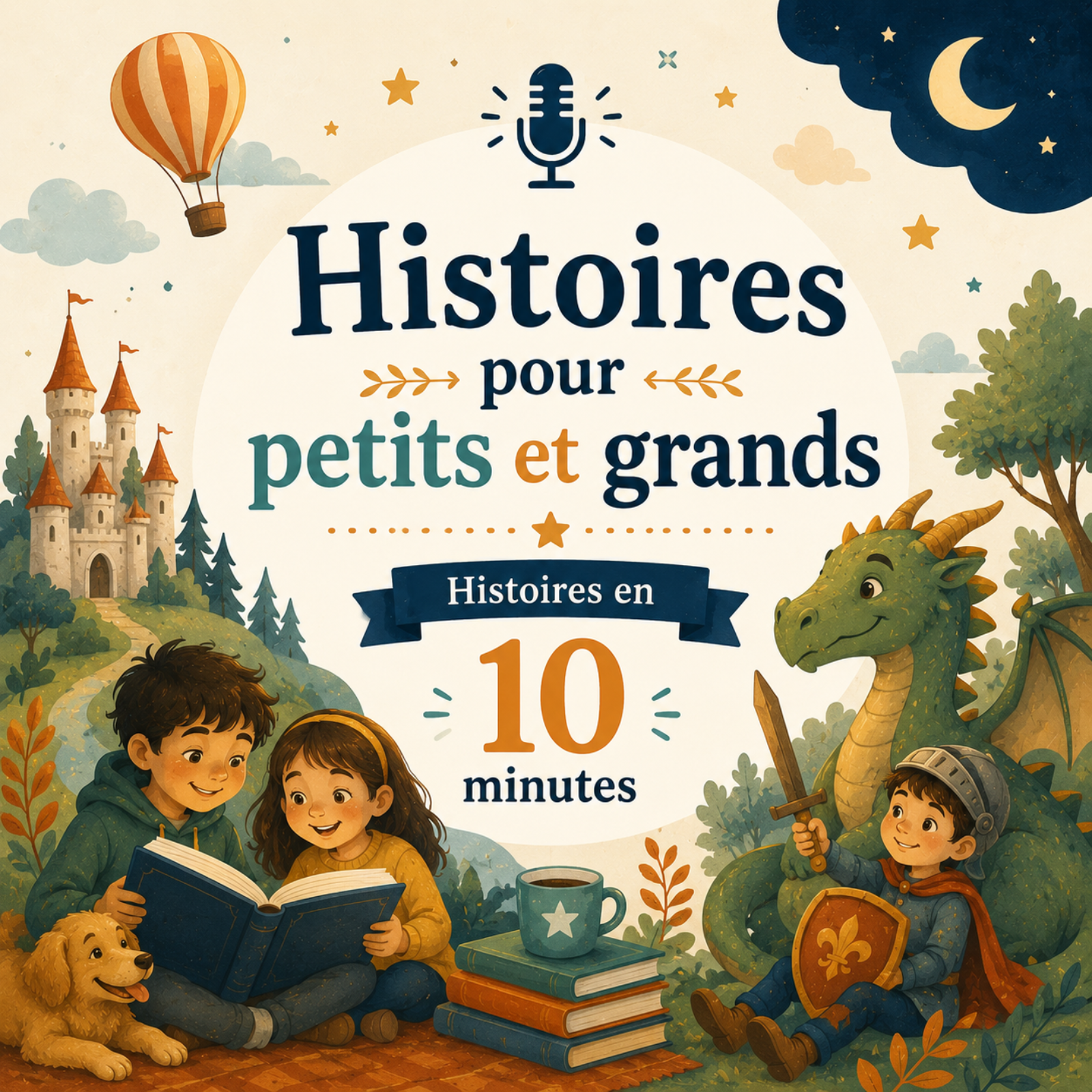 Histoires pour petits et grands | Histoires en 10 minutes podcast artwork