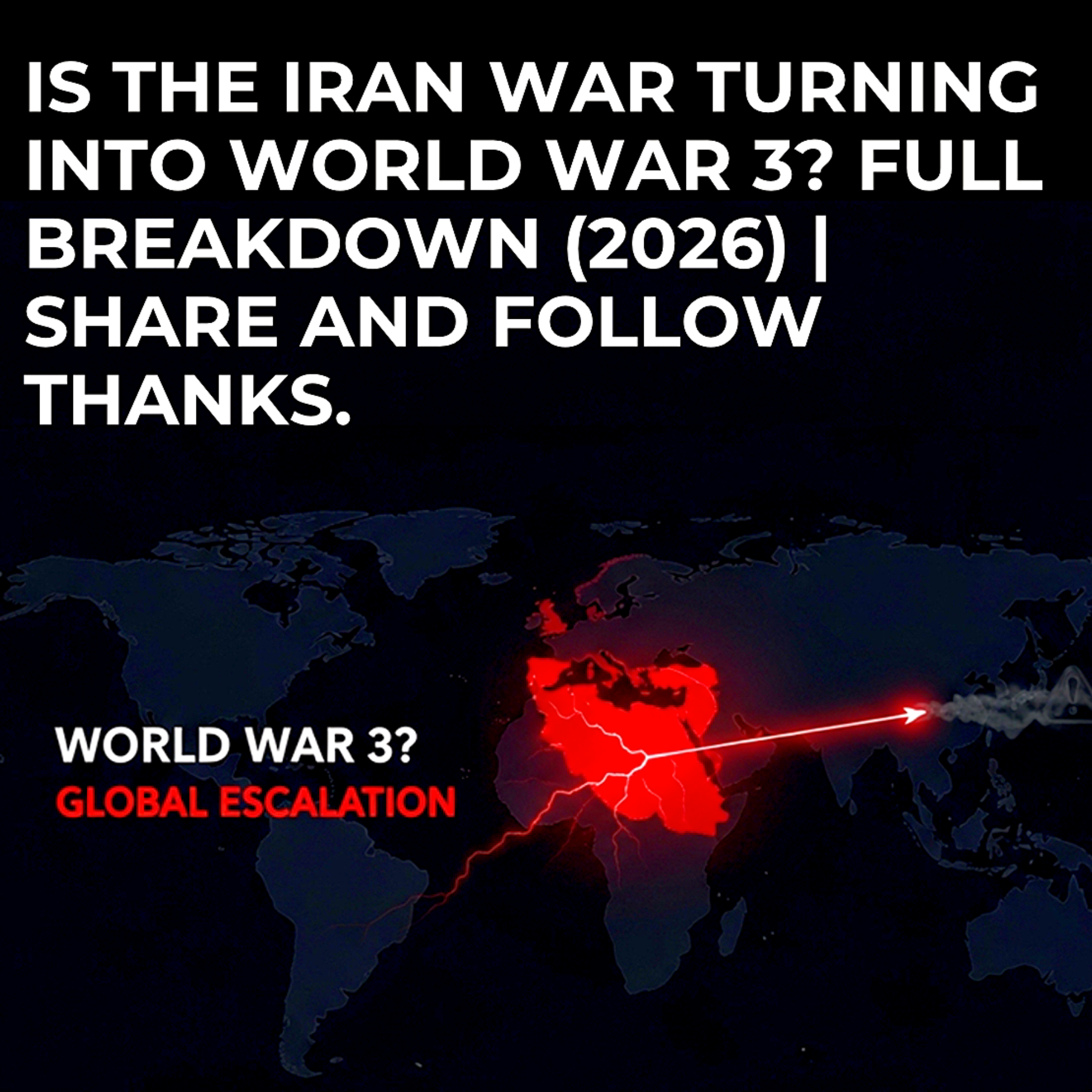Is the Iran War Turning Into World War 3? Full Breakdown (2026) | share and follow thanks. episode artwork