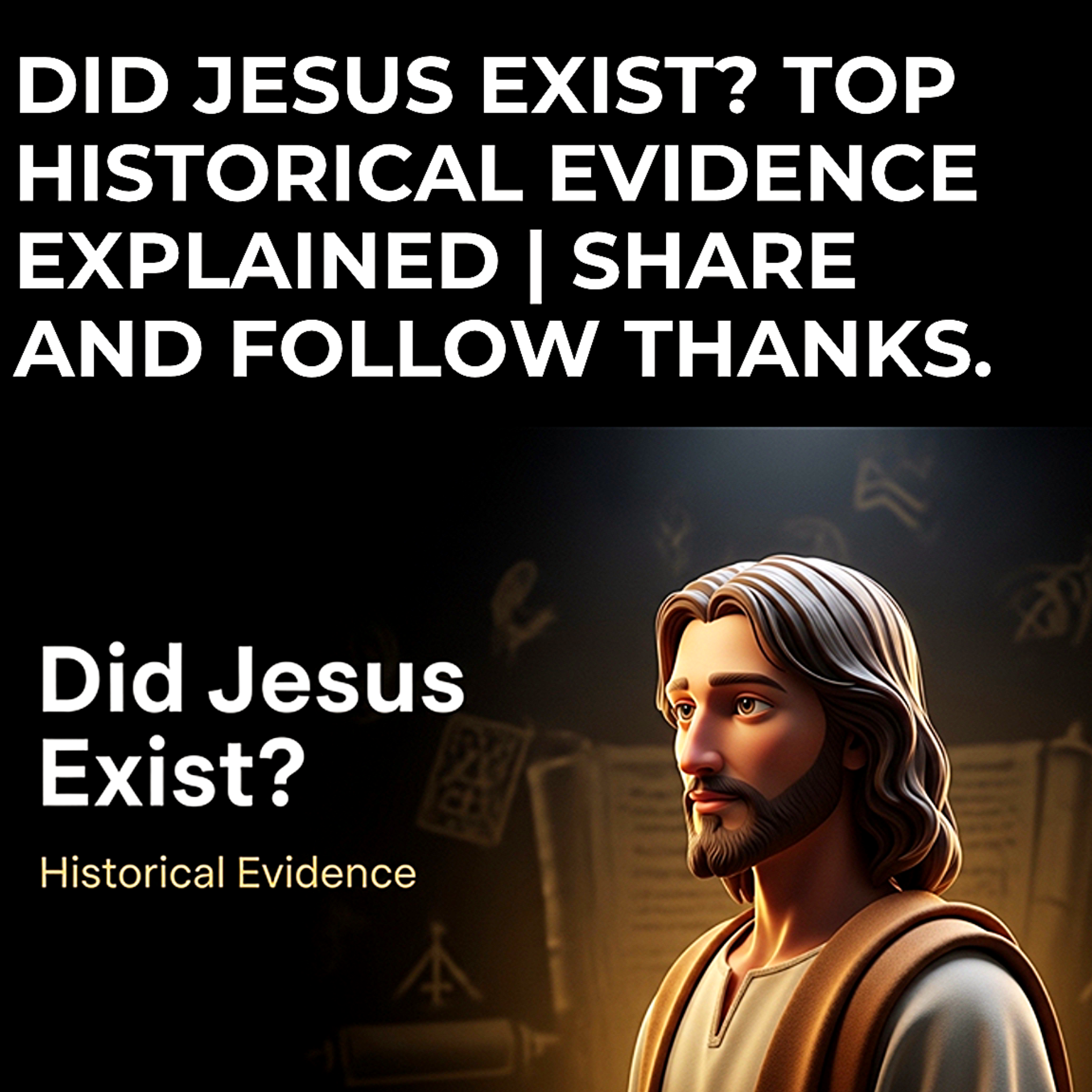 Did Jesus Exist? Top Historical Evidence Explained | share and follow thanks. episode artwork