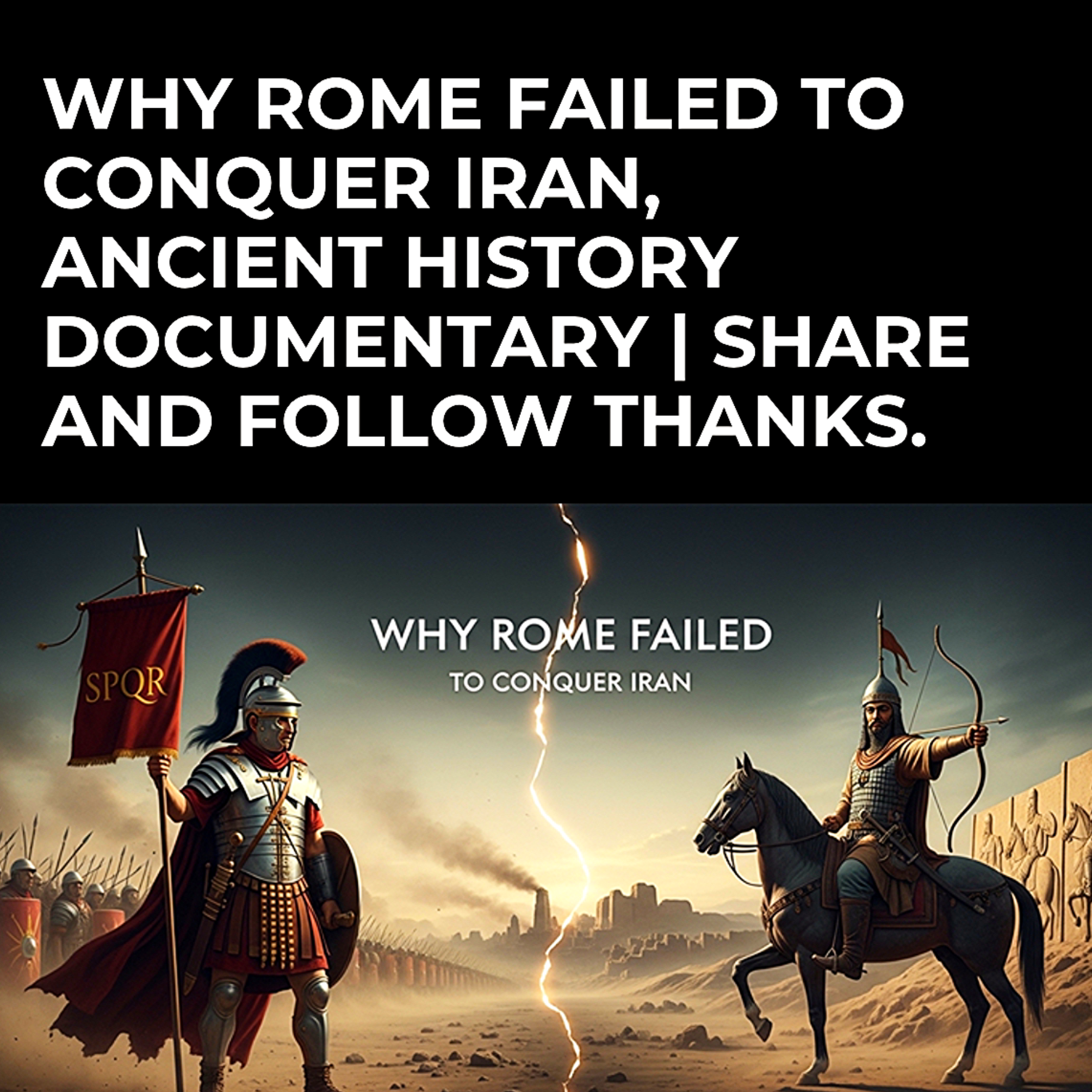 Why Rome Failed to Conquer Iran, Ancient History DOCUMENTARY | share and follow thanks. episode artwork