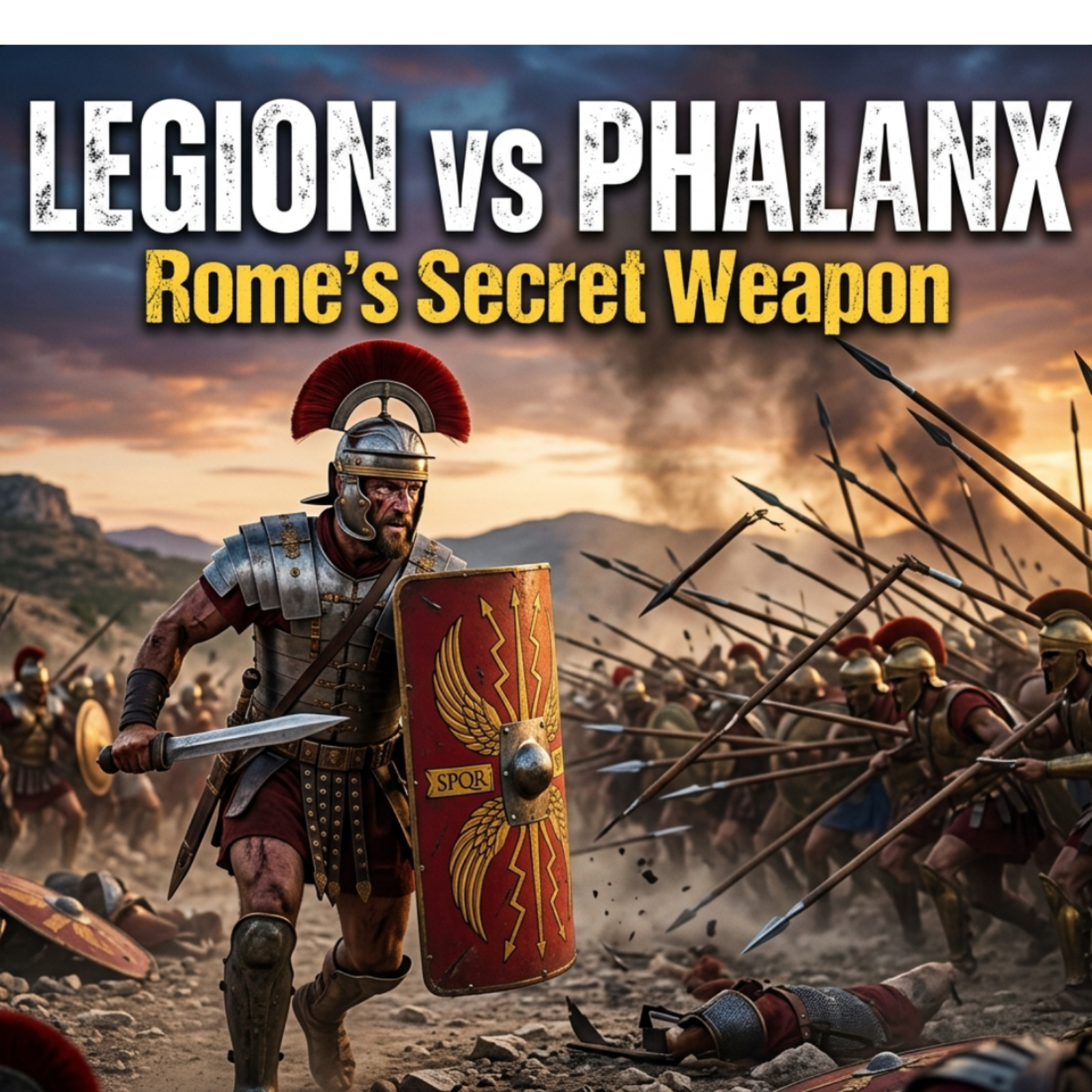 Rome’s Secret Weapon: Why the Legion Crushed the Phalanx. Like, Share and Follow. Thank you. episode artwork