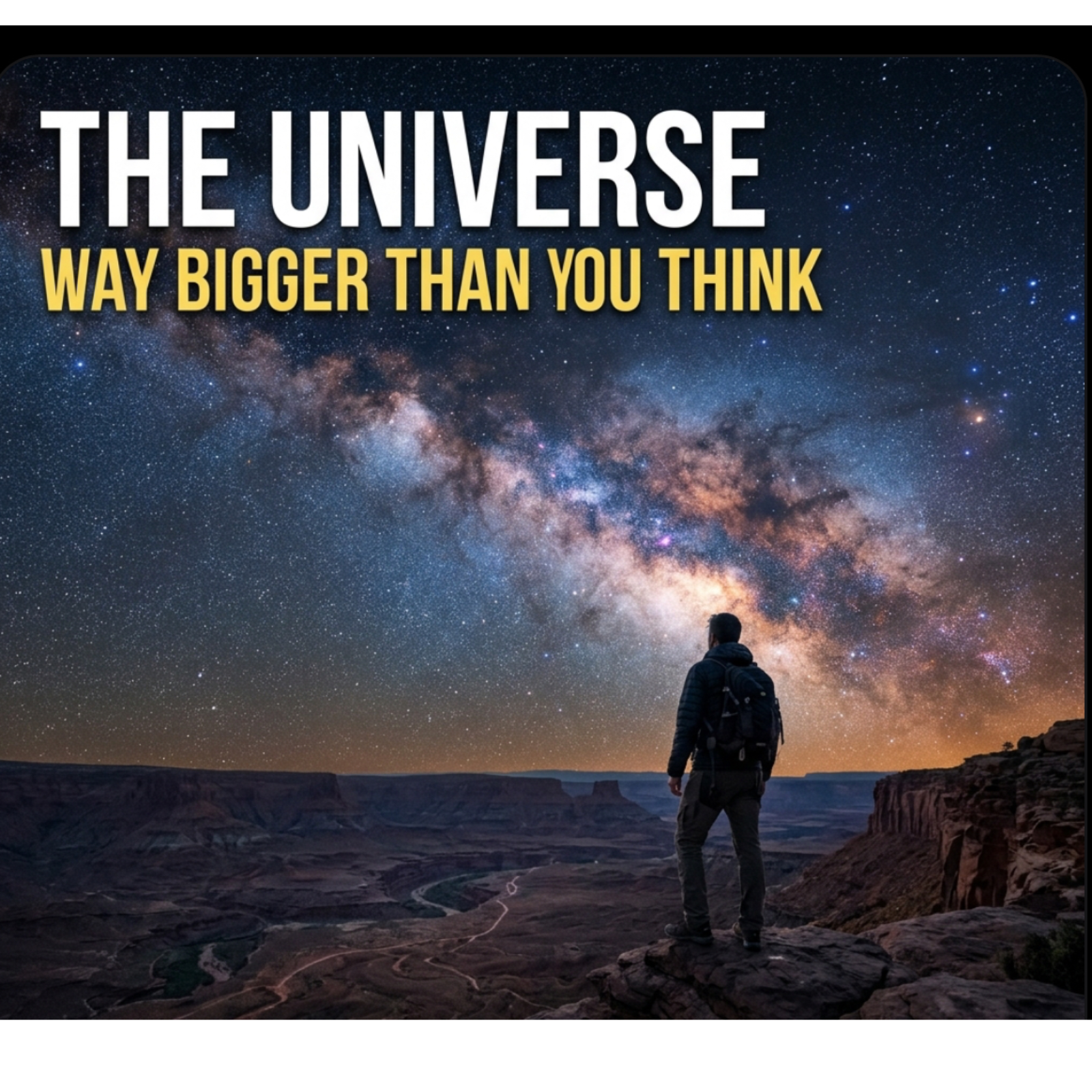 The Universe Is Far Bigger Than We Imagined .Please share, like and follow. Thank you. episode artwork