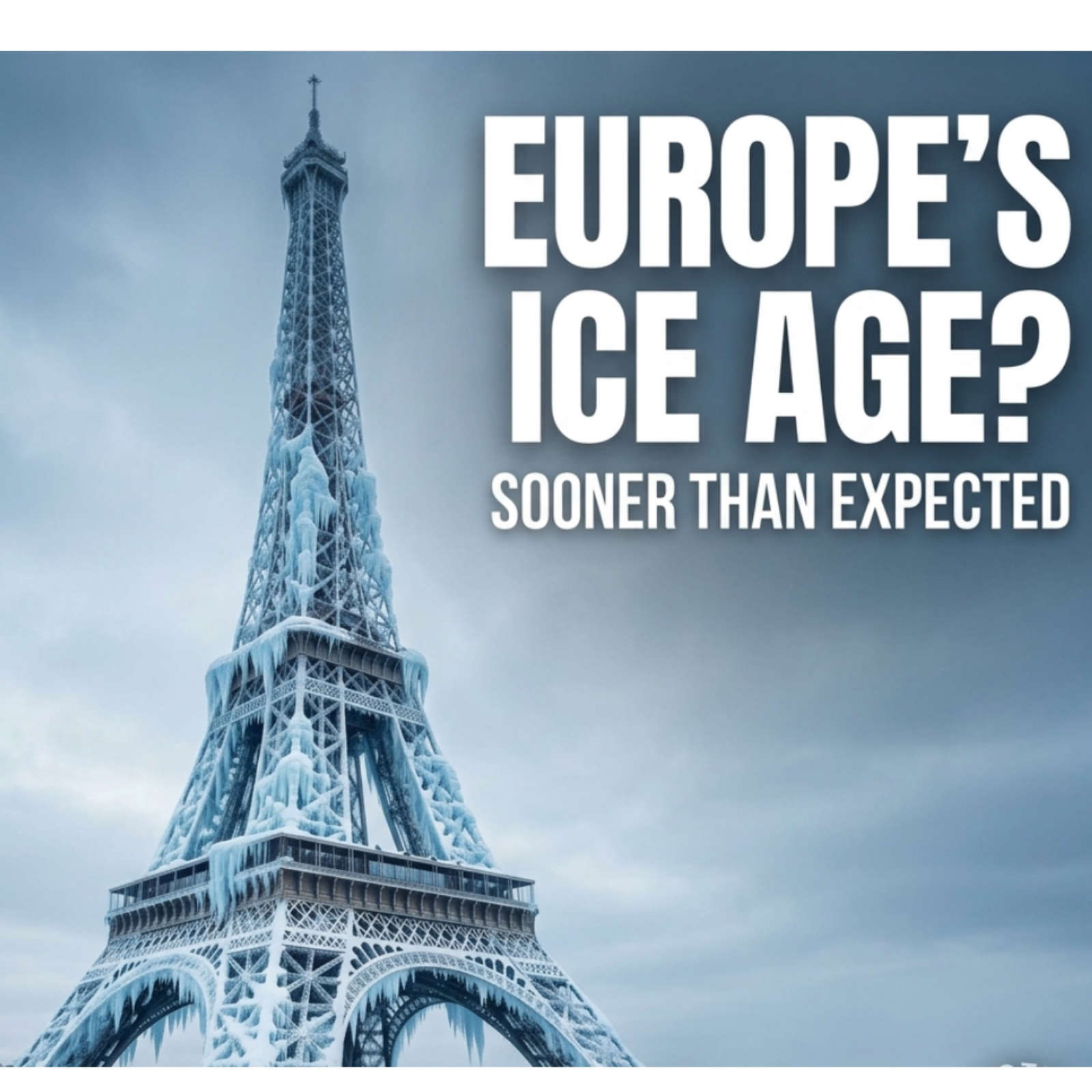 🎙️ Why Europe Could Face a New Ice Age Sooner Than Expected .Please share, like and follow. Thank you. episode artwork