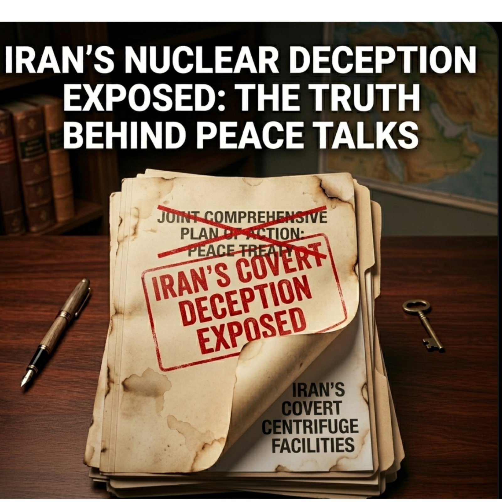 🎙️ Iran’s Nuclear Deception Exposed: What Happened During Peace Talks.Please share, like and follow. Thank you. episode artwork