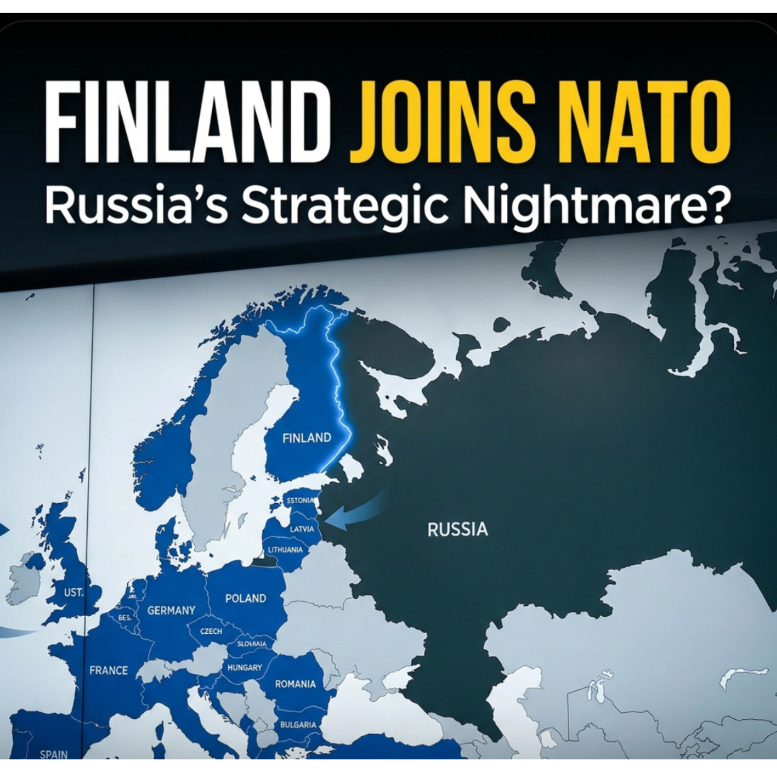 🎙️ Finland Joins NATO: Russia’s Worst Nightmare. Please share, like and follow. Thank you. episode artwork