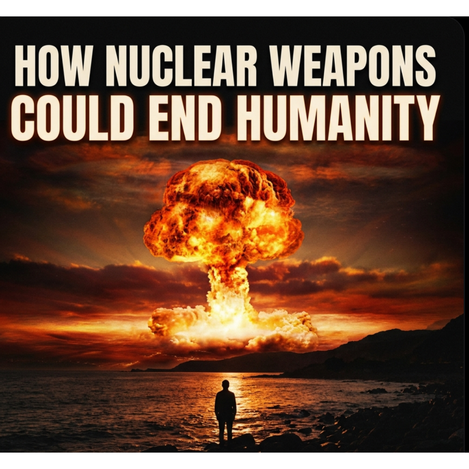 🎙️ How Nuclear Weapons Could End Humanity . Please share, like and follow. Thank you. episode artwork
