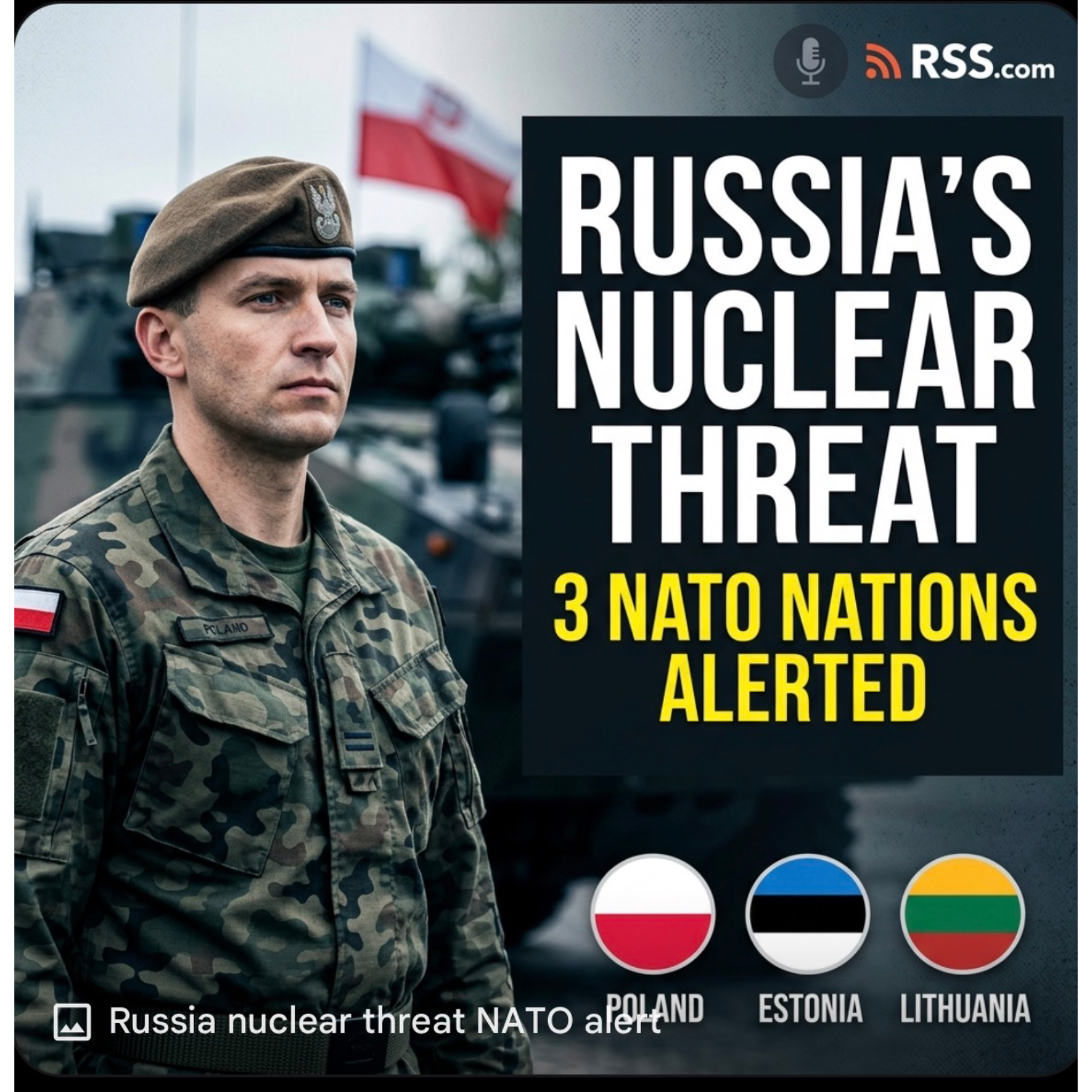  🎙️ Russia’s Nuclear Threat Puts 3 NATO Nations on Alert .Please share, like and follow. Thank you. episode artwork