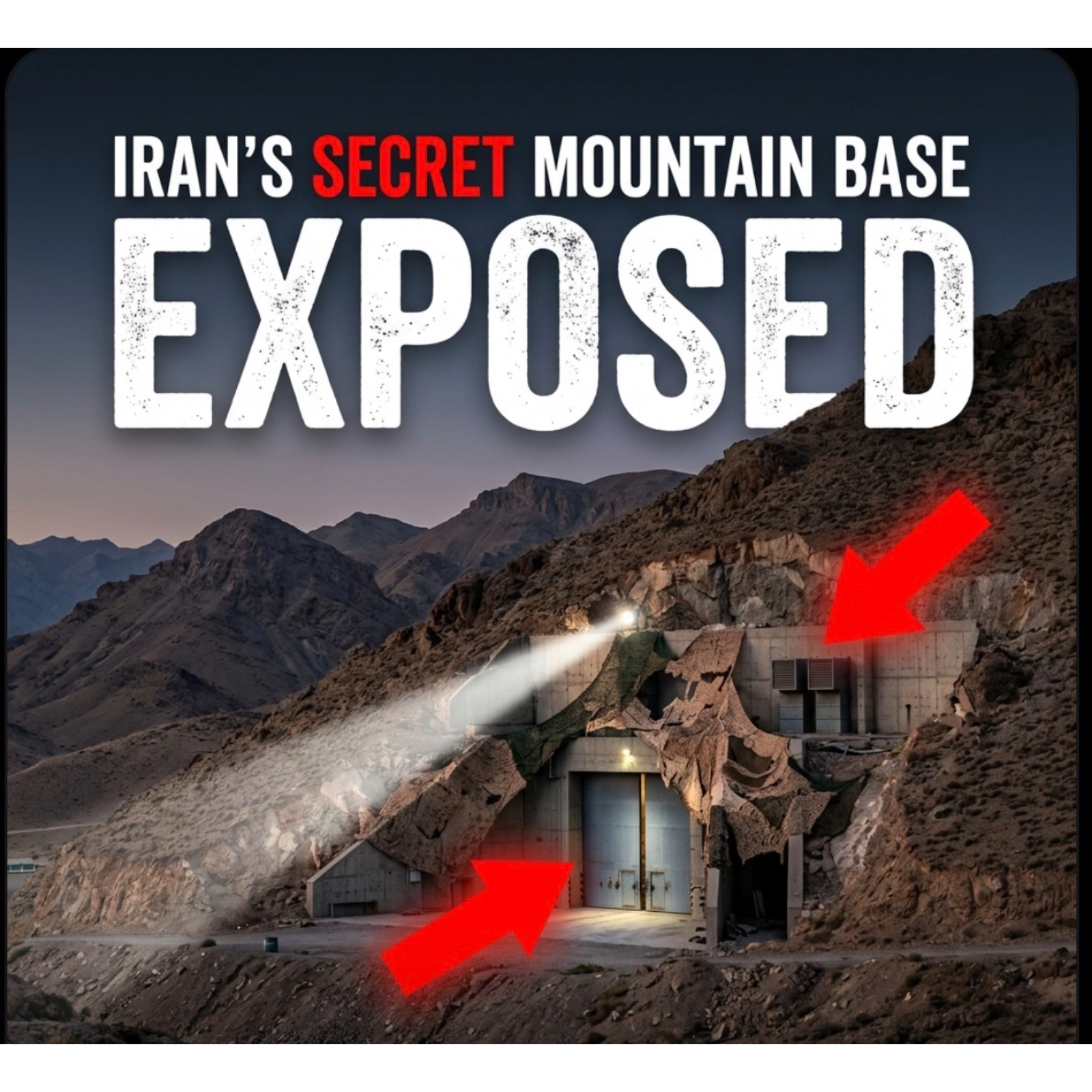 🎙️ Iran’s Secret Mountain Base EXPOSED. Please like, share , follow and comment. Thank you.  episode artwork