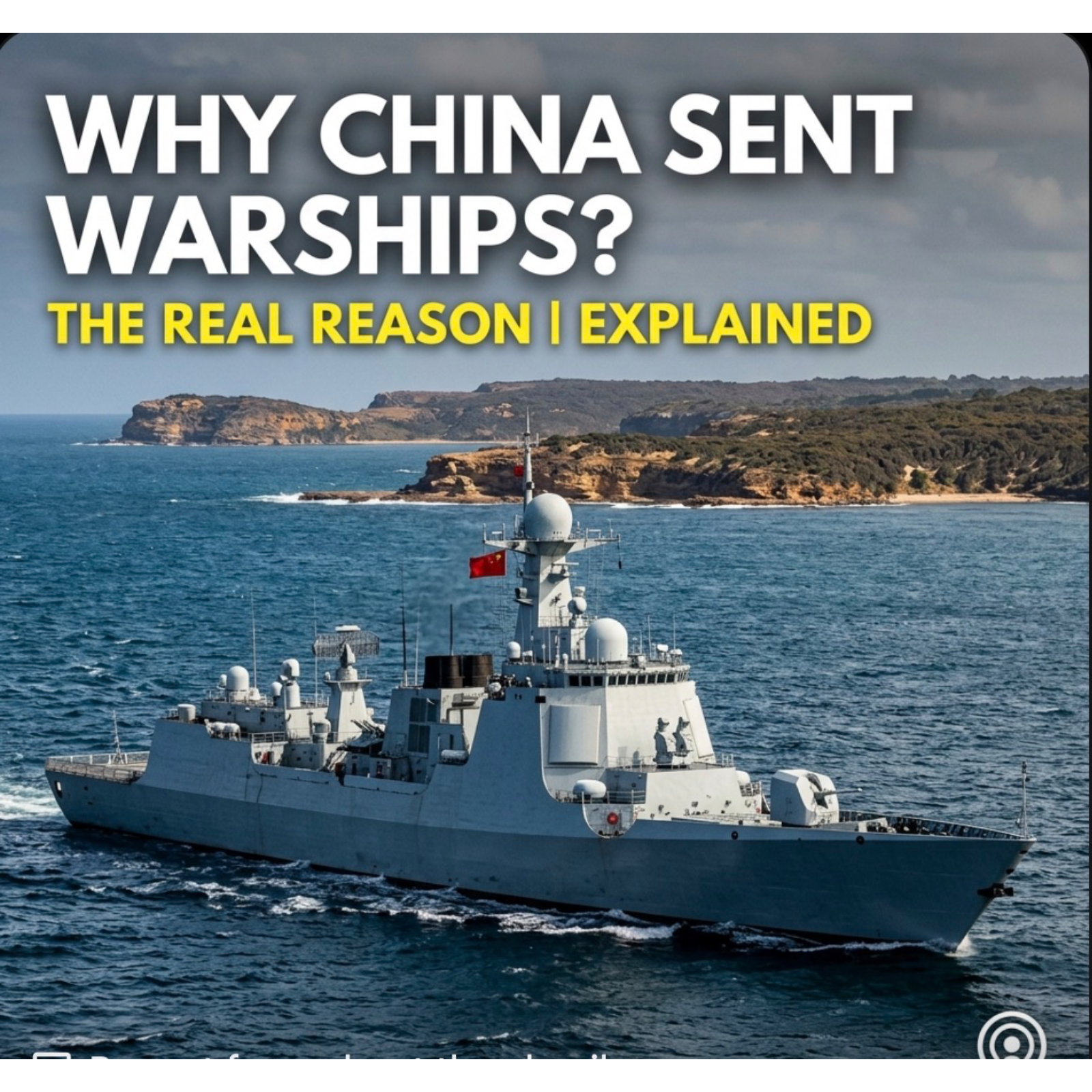 🎙️ Why China Sent Warships to Australia | The Real Reason. Please like, share , follow and comment. Thank you.  episode artwork